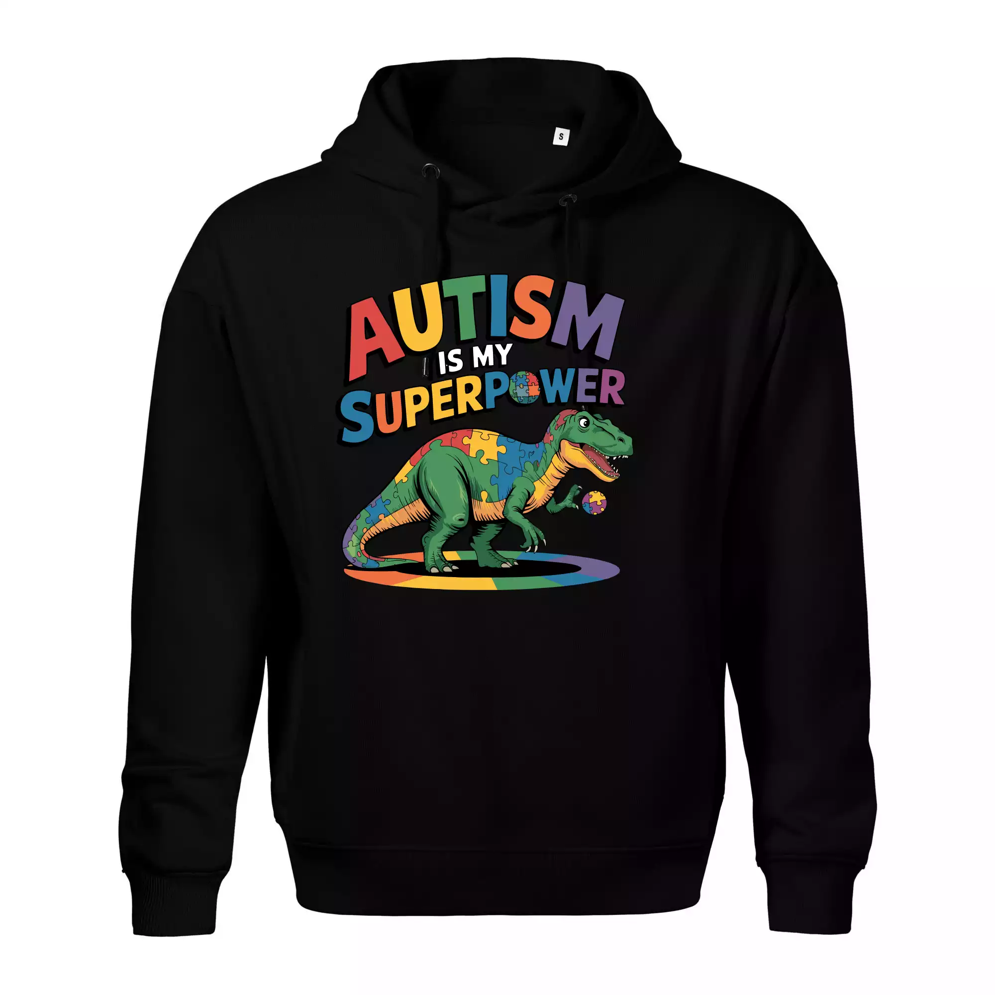 Stojící Rex Autism is my superpower