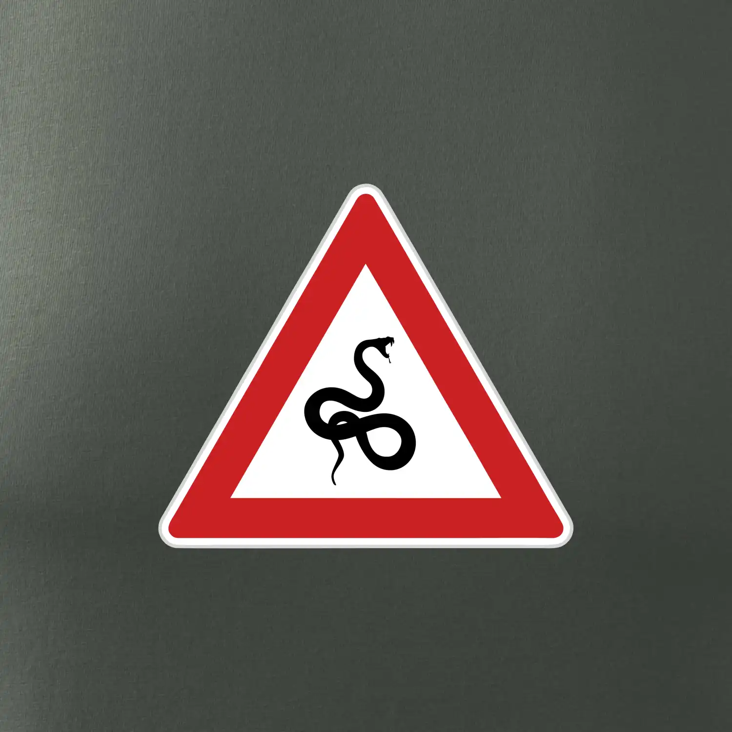 Dopravní značka - Pozor had