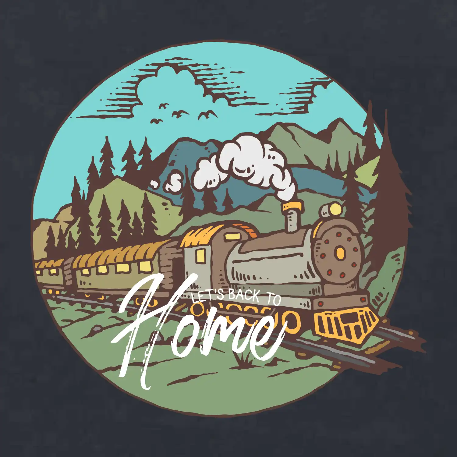 Train back to home Train back to home