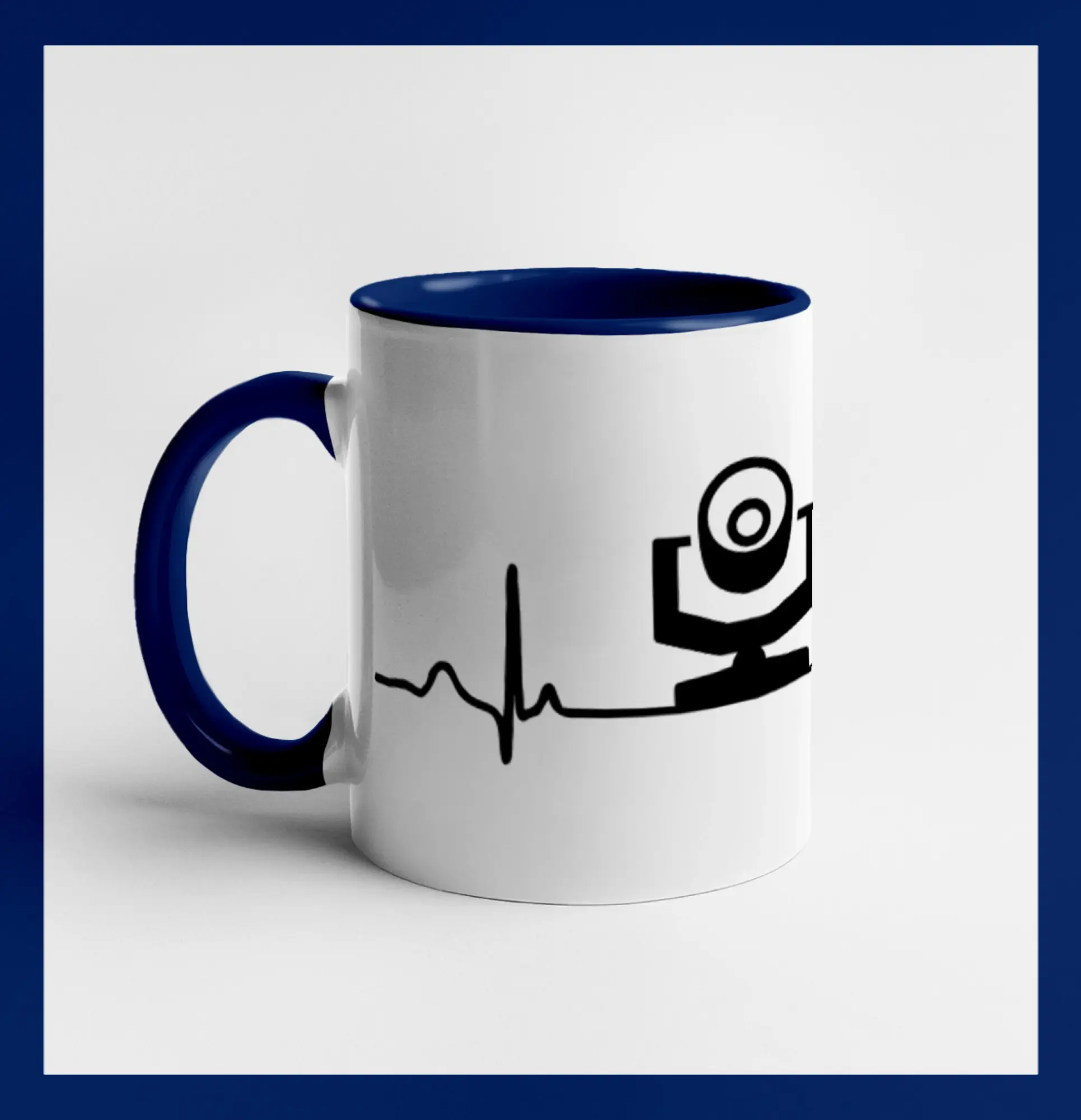 Ekg osvetľovač - robo hlava