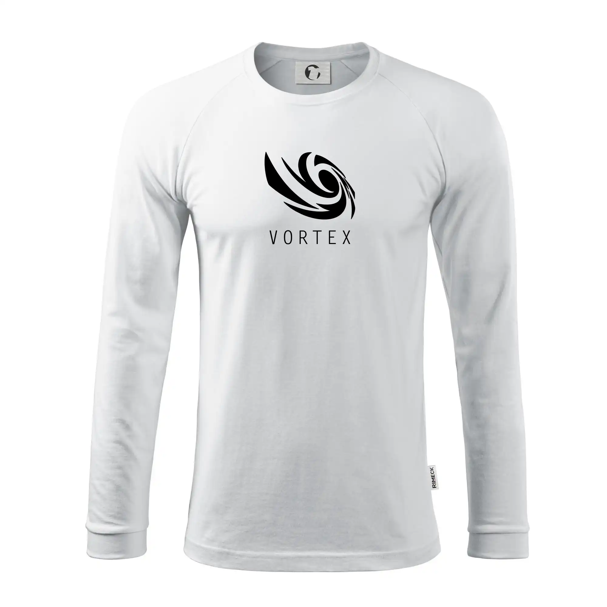 Tričká, mikiny a šiltovky pre Youtubery - Vortex logo jednofarebné - Pánske tričko s dlhým rukávom LS130