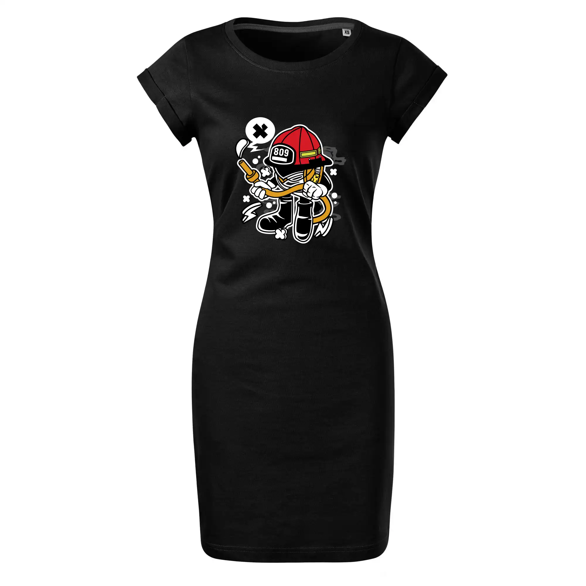 Originálne tričká pre hasičov - Fajrákmen - Tričko Šaty FREEDOM