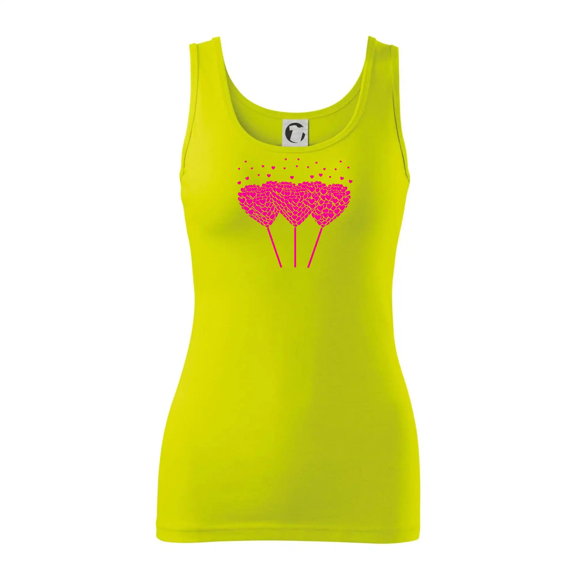 Tričká pre zamilovaných - Srdce bálóniky - Dámske tielko