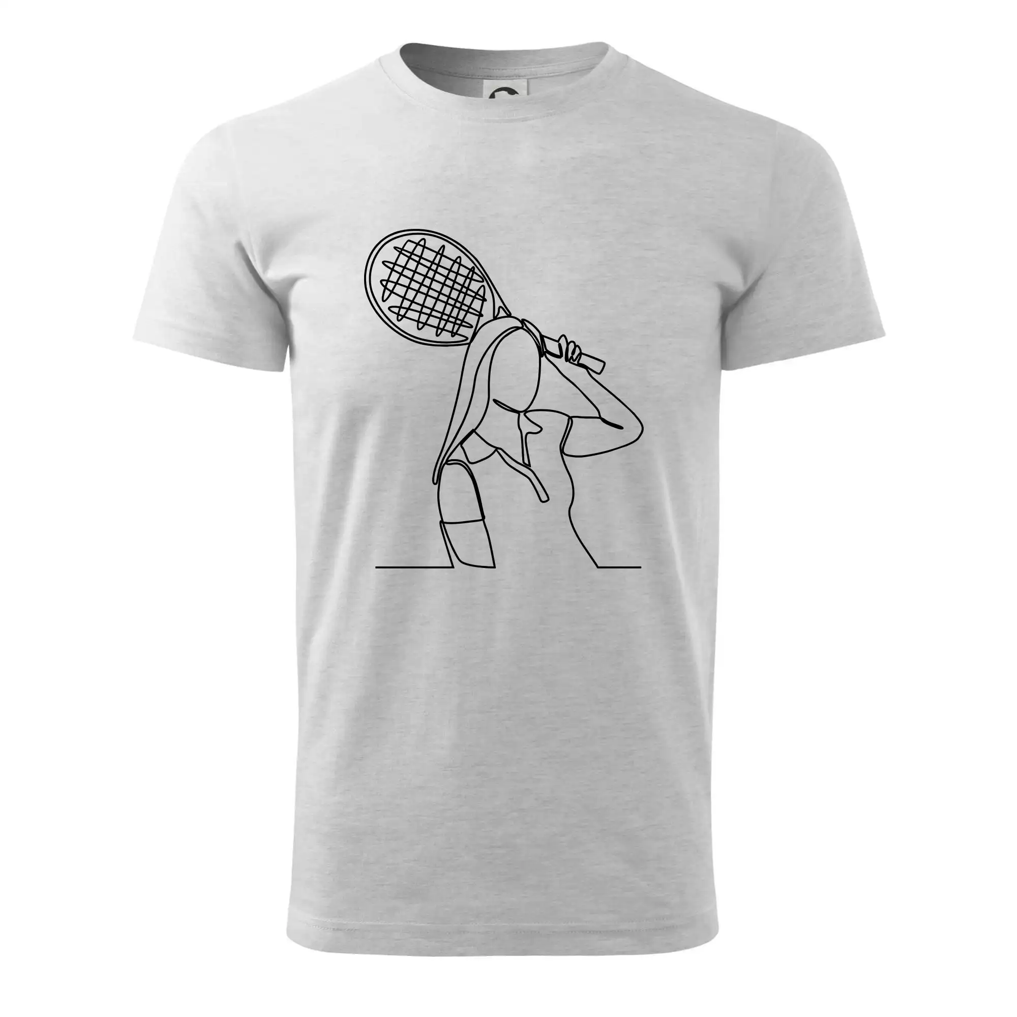 Tenistka  jednim tahem