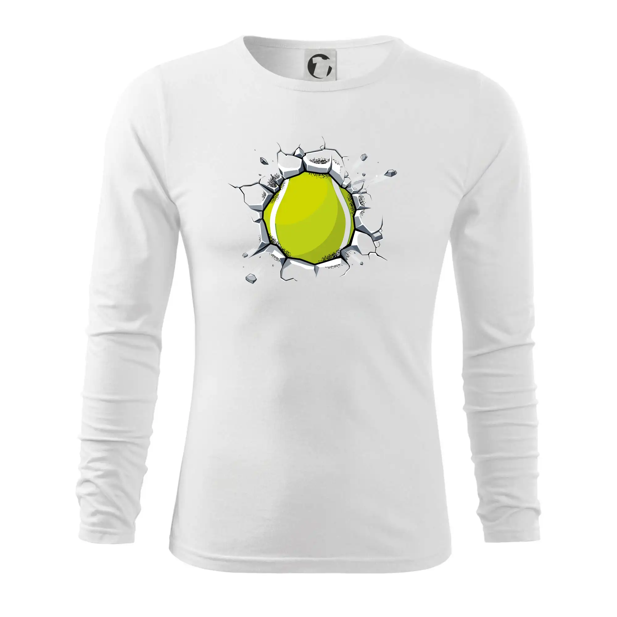 Tenisový míč v triku