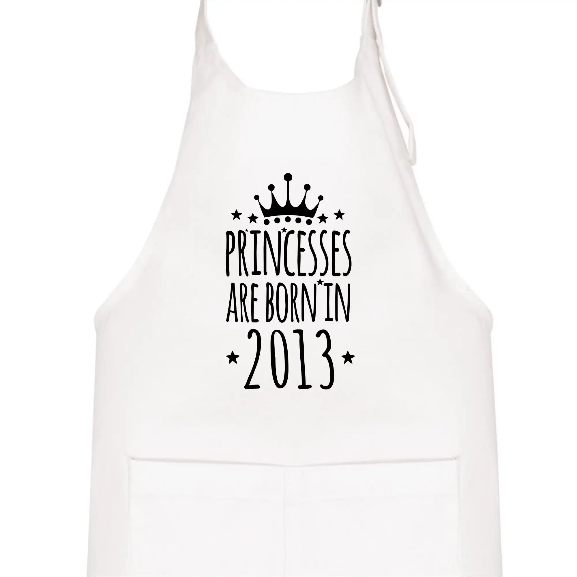 Tričká k narodeninám - Princesses are born in 2013 - Detská zástera na varenie
