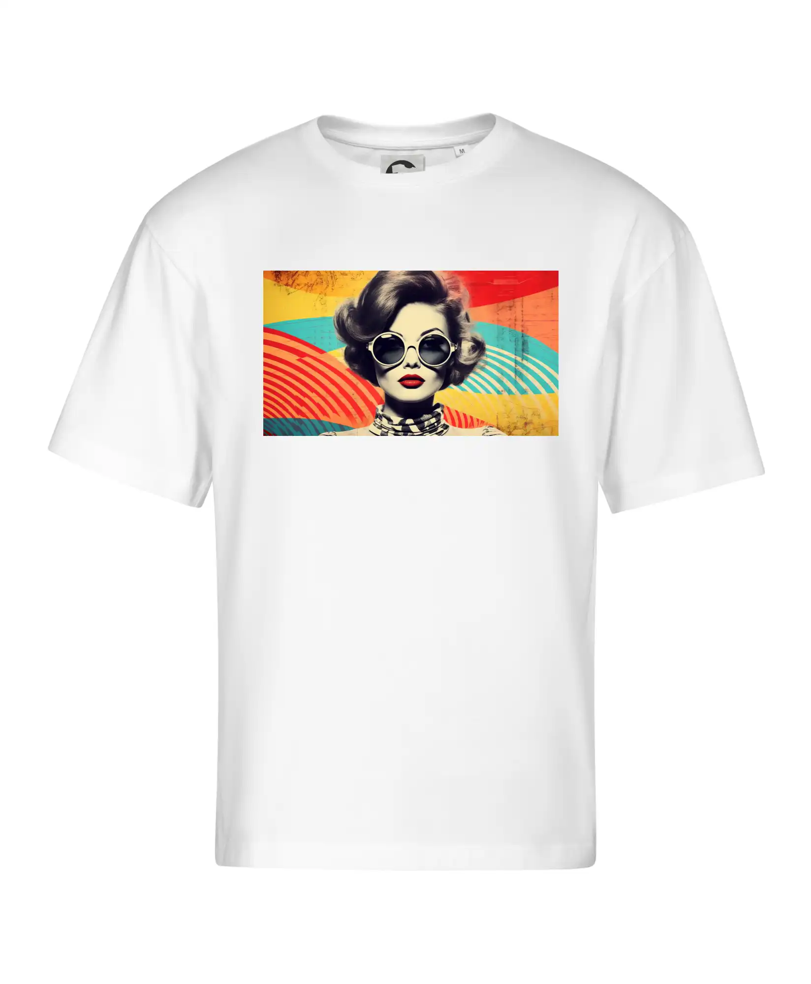 Grafické tričká - Retro žena - Stage unisex - OVERSIZE