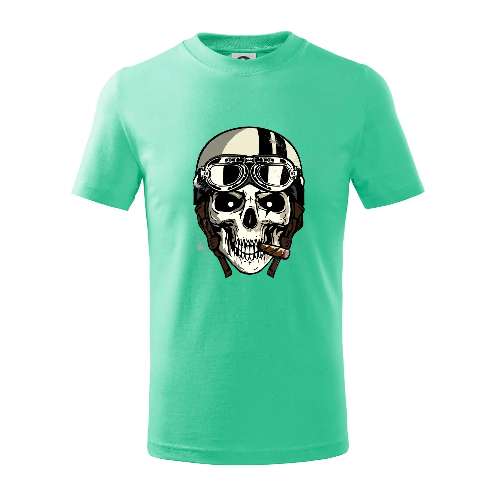 Motorkárska helma a cigara