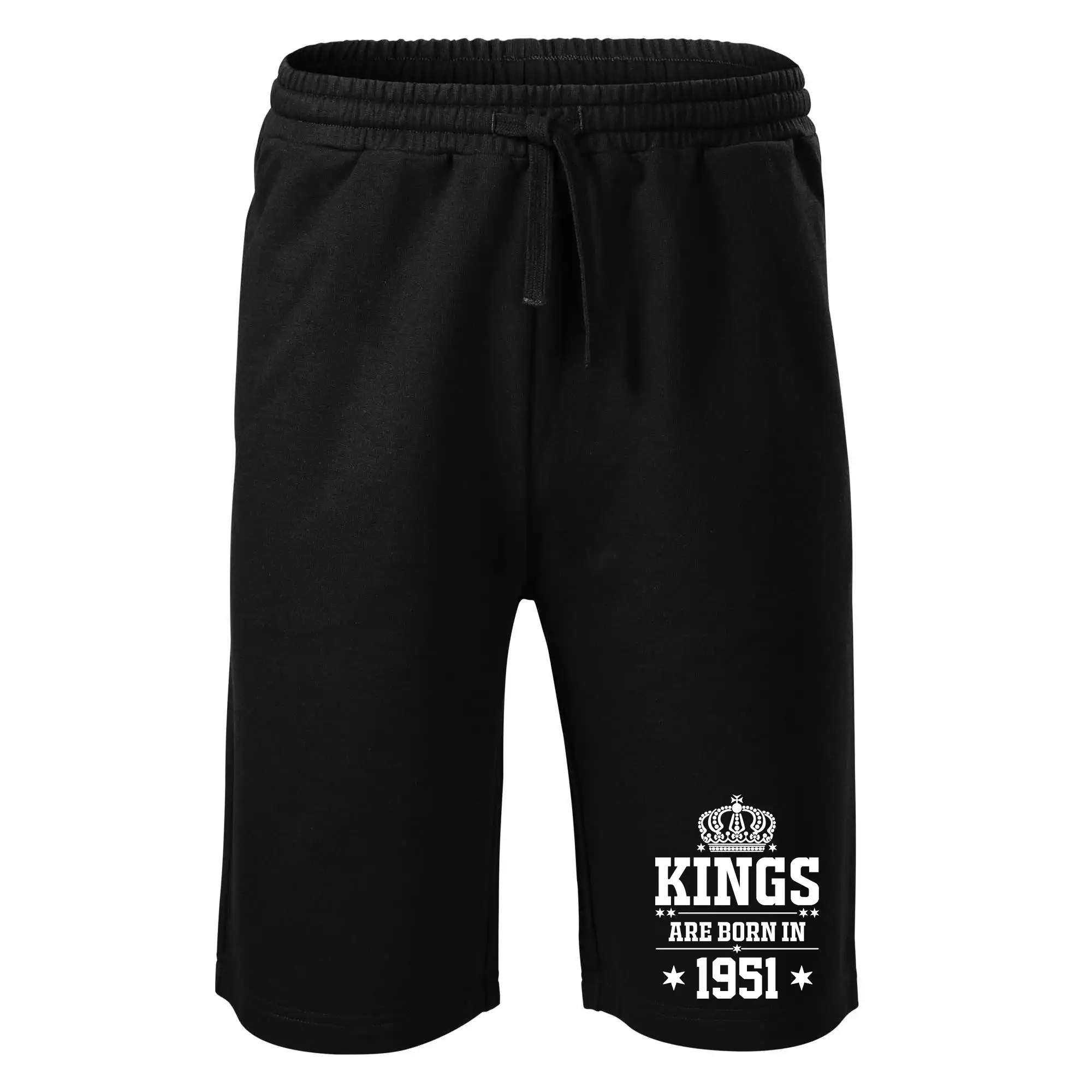Trička s ročníkom 1951 - Kings are born in 1951 - Šortky pánske bavlnené