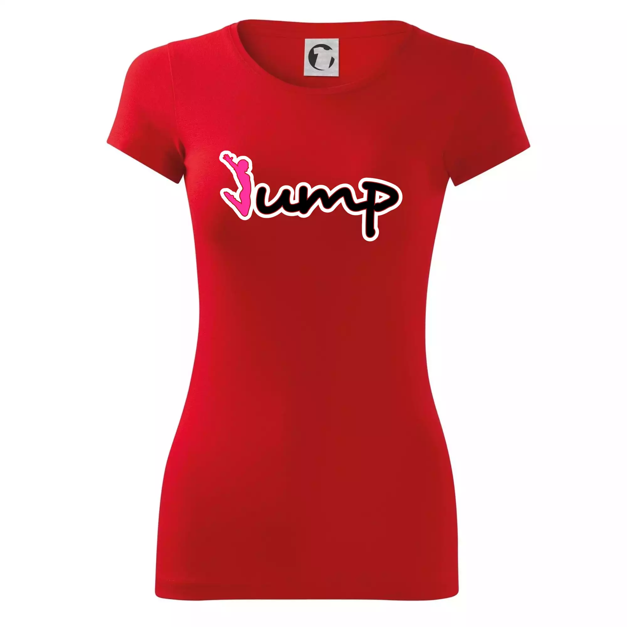 Jump - nápis a panáček