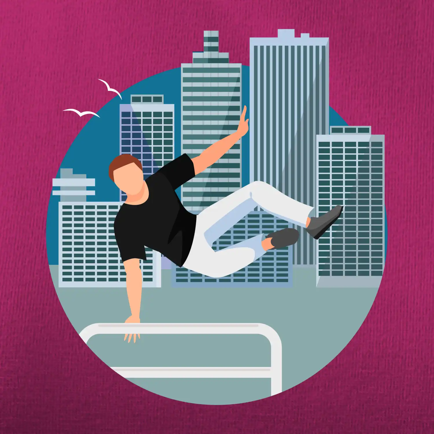 Parkour ve městě