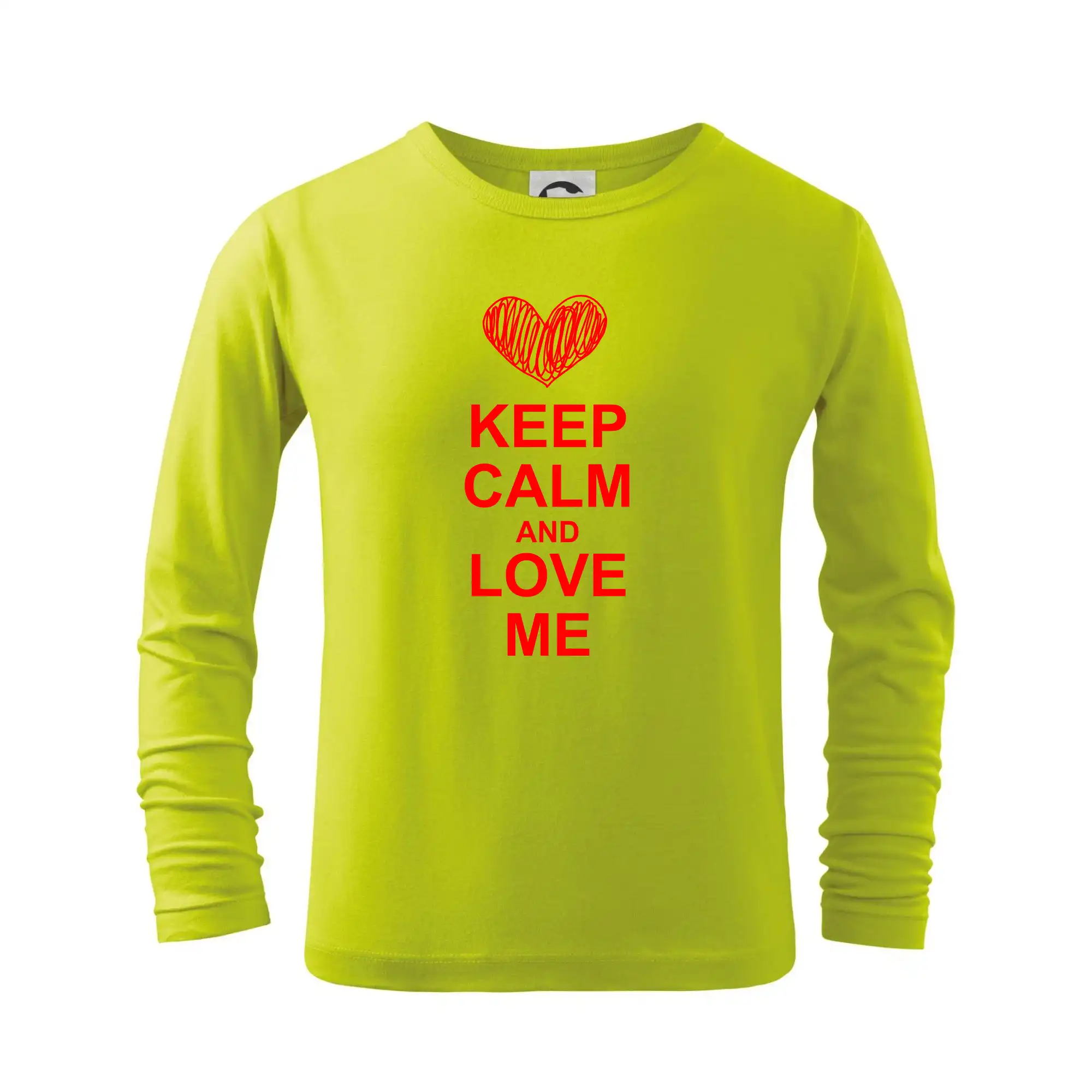 Tričká Keep calm - Keep calm and love me - Tričko detské Long Sleeve