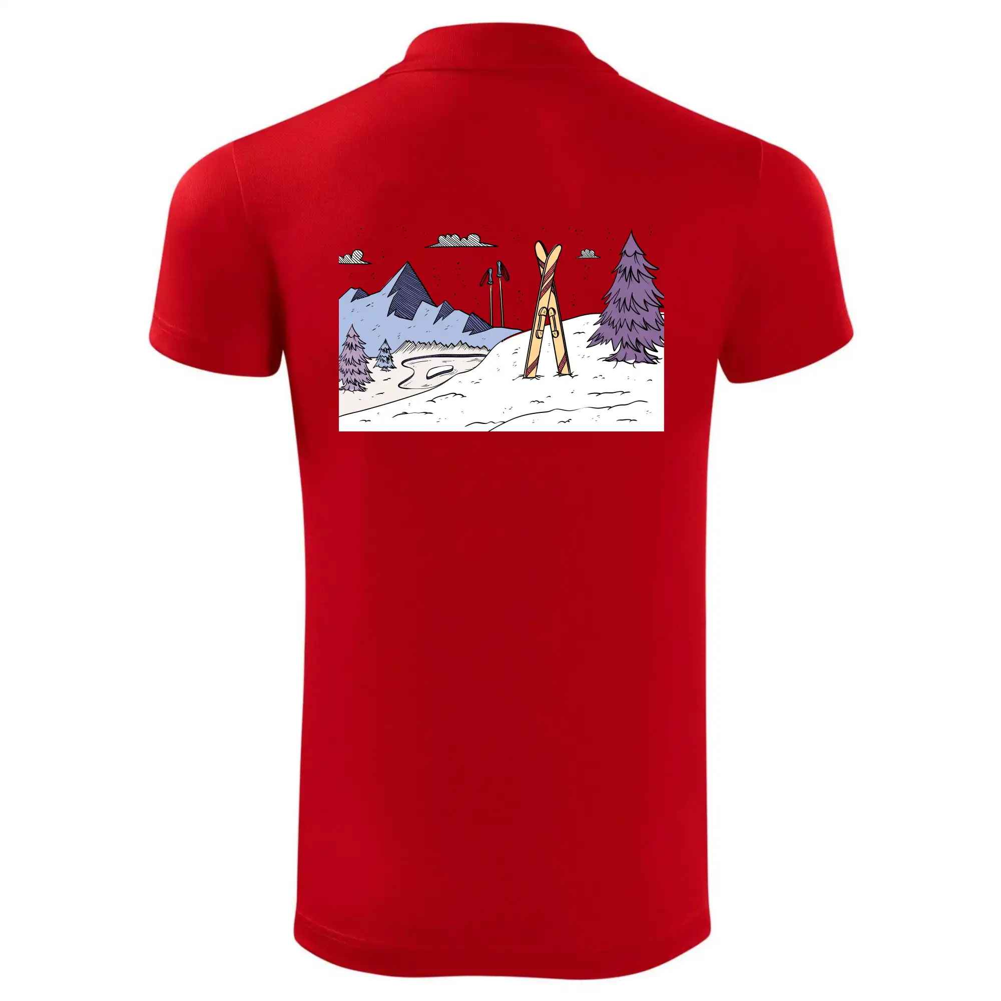 Panorama lyžování