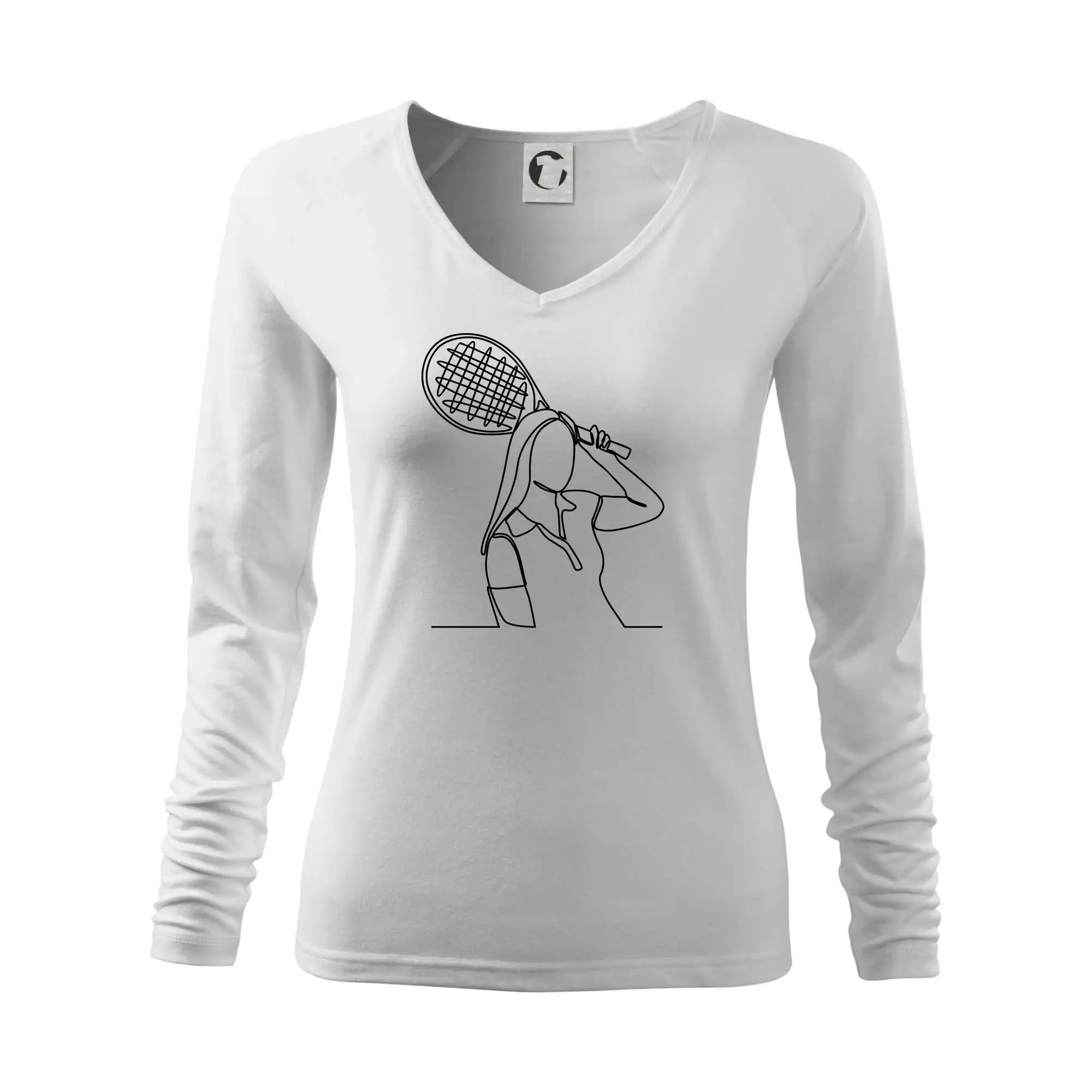 Tenistka  jednim tahem