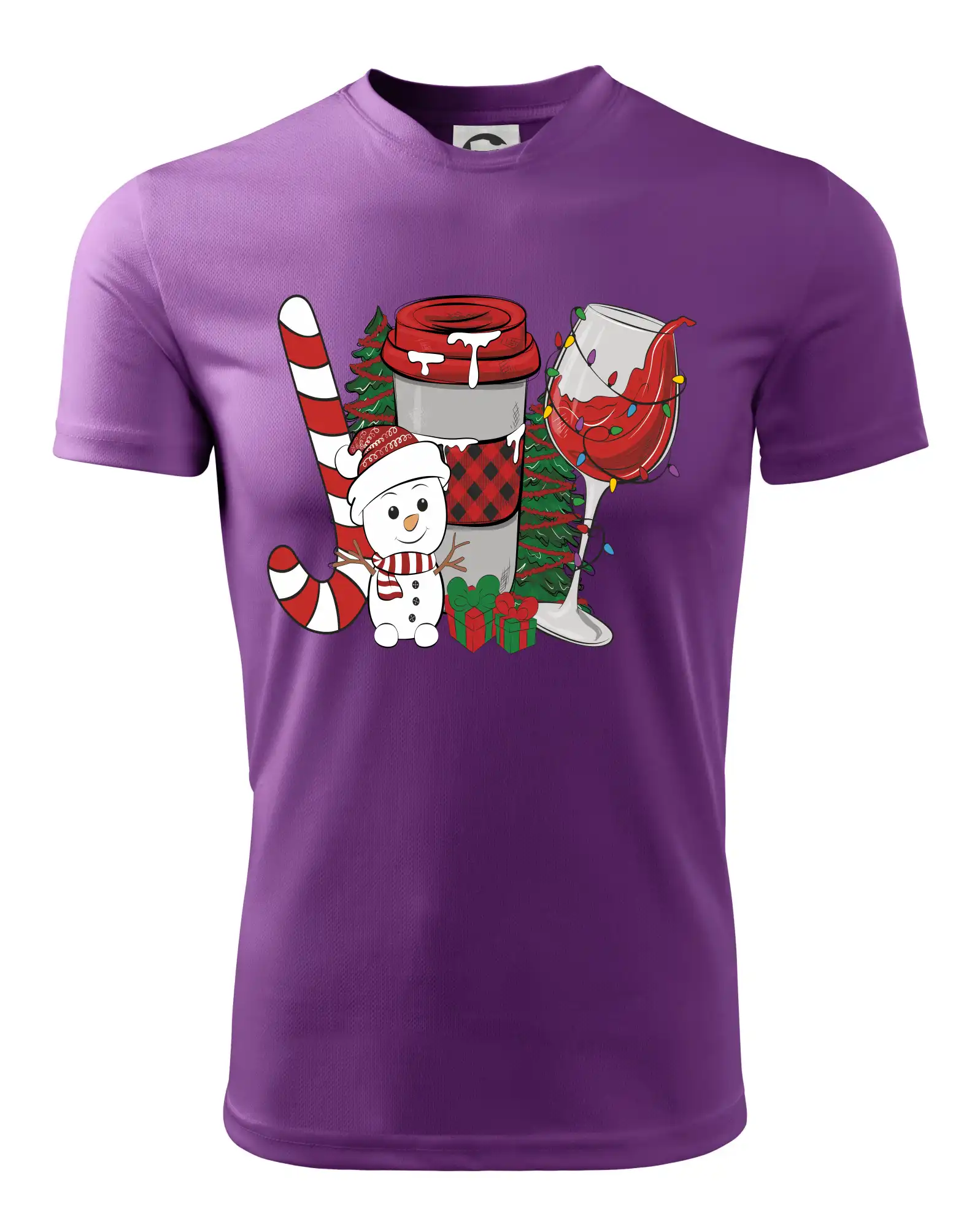 Vánoce, víno a sněhulák