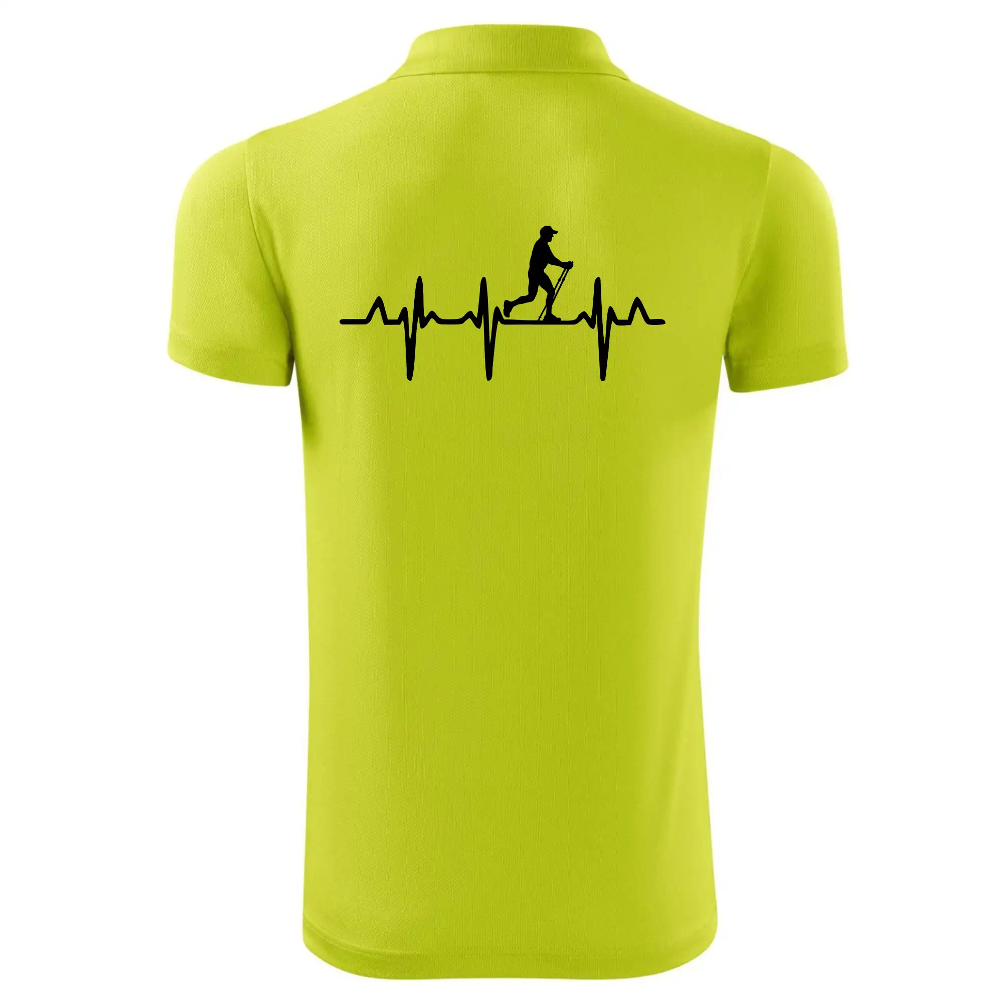 EKG nordic walking muž