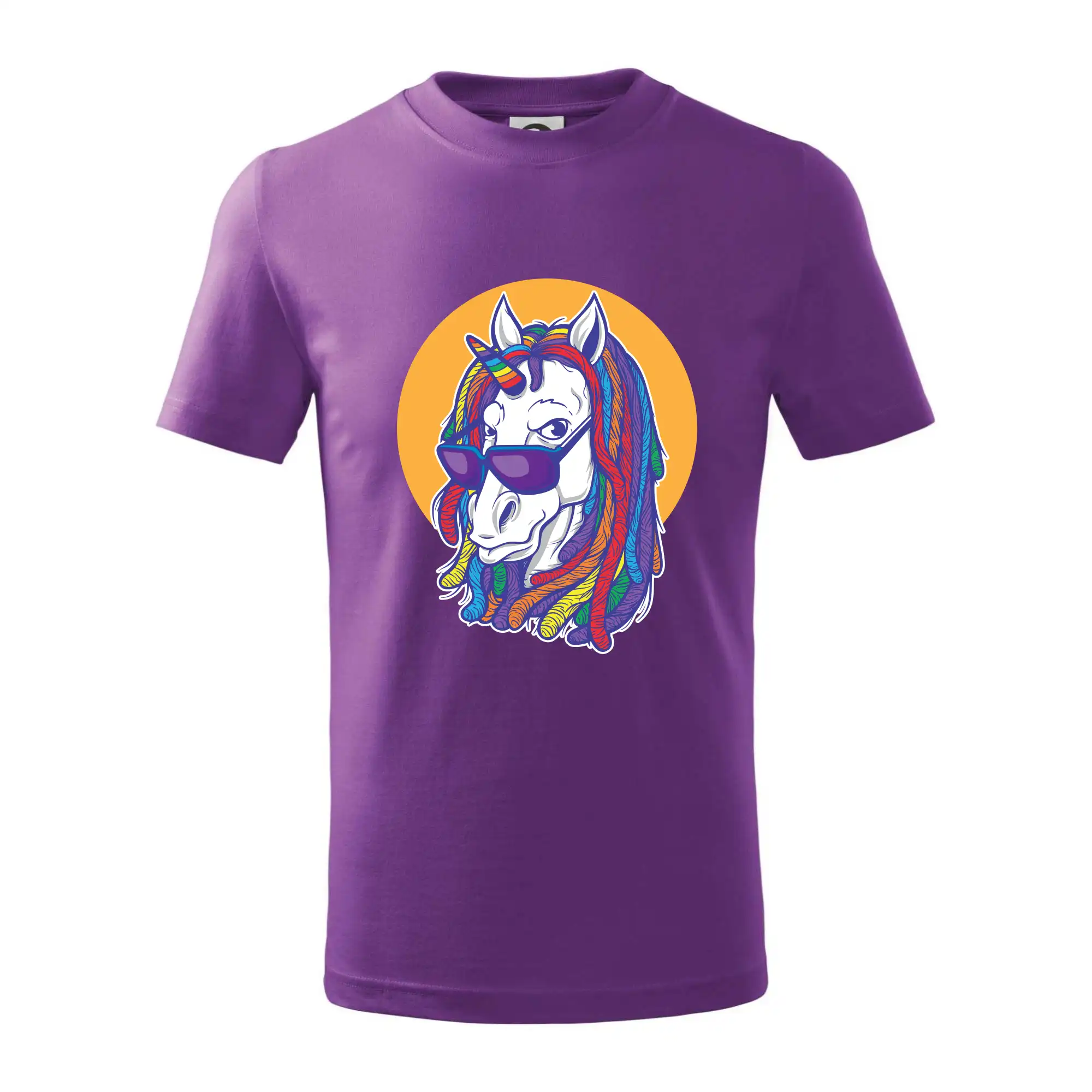 Tričká s jednorožcom - Rasta unicorn - Tričko detské bavlnené