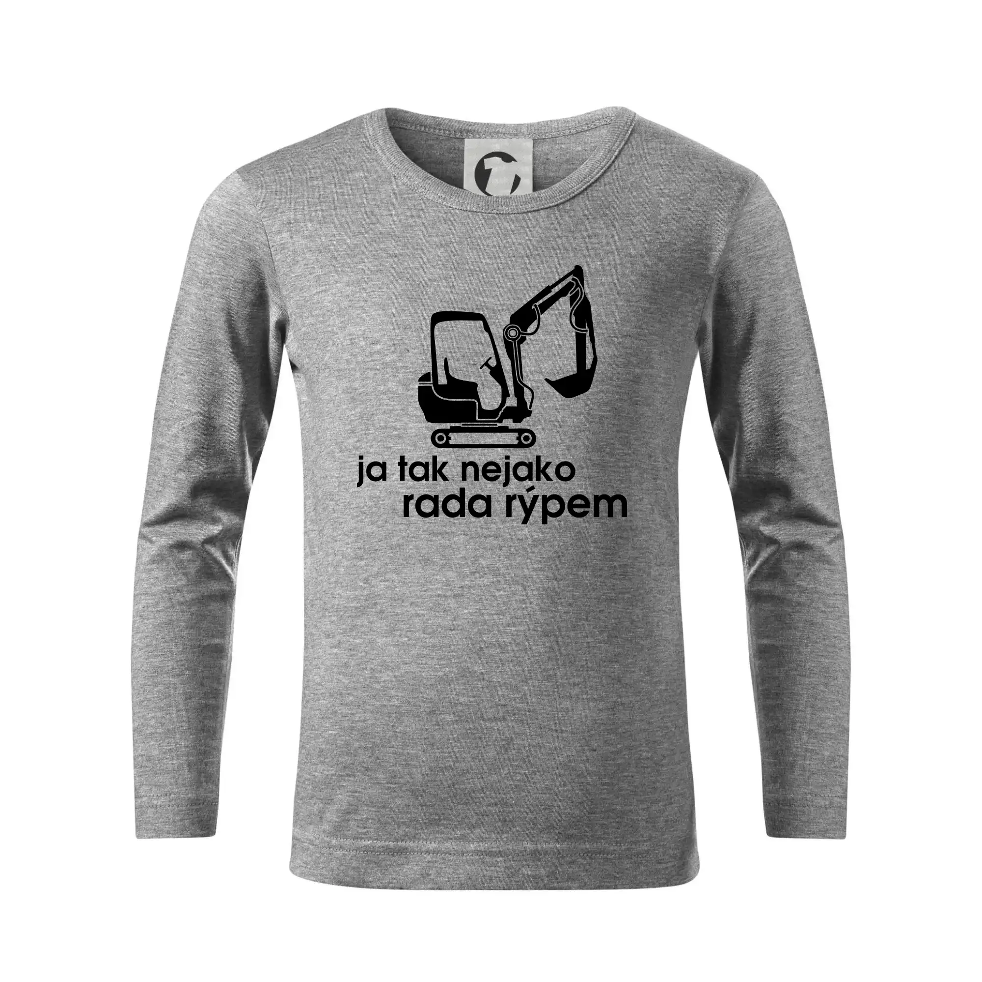 Ja tak nejako rád/ ráda rýpem - Tričko detské Long Sleeve