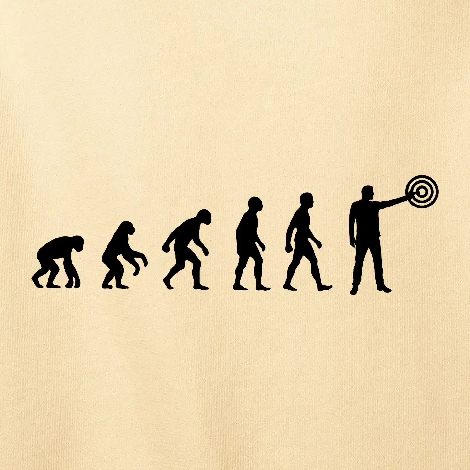 Evoluce střelec terč