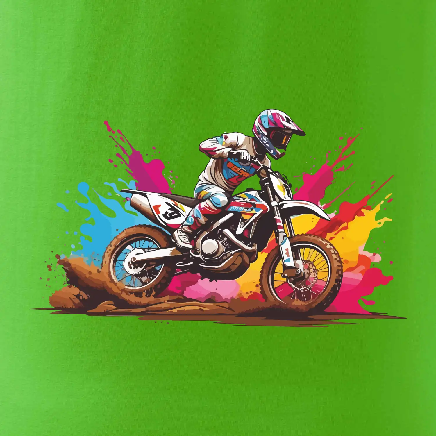 Cross motorka splash