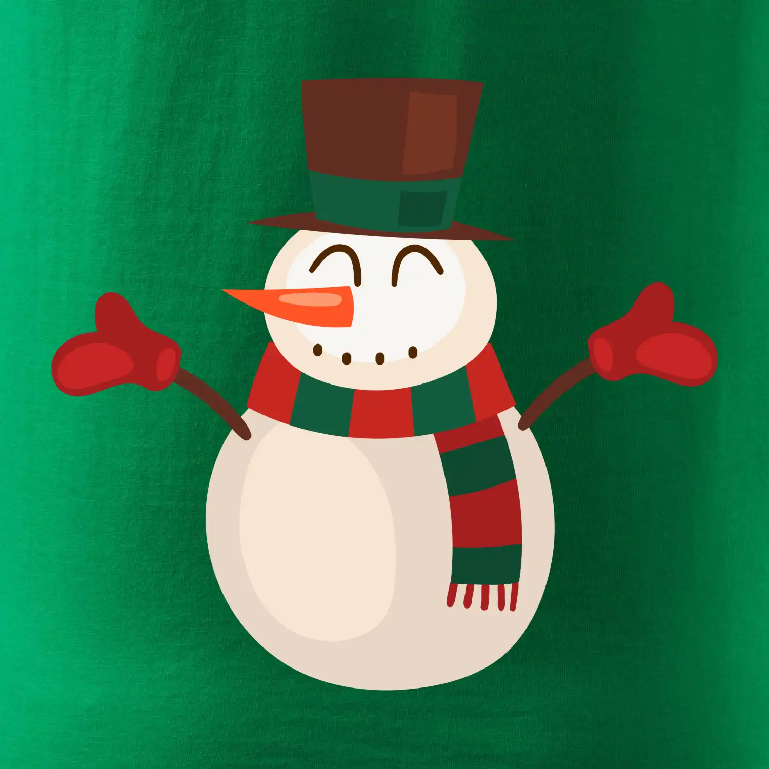 Vánoční sněhulák