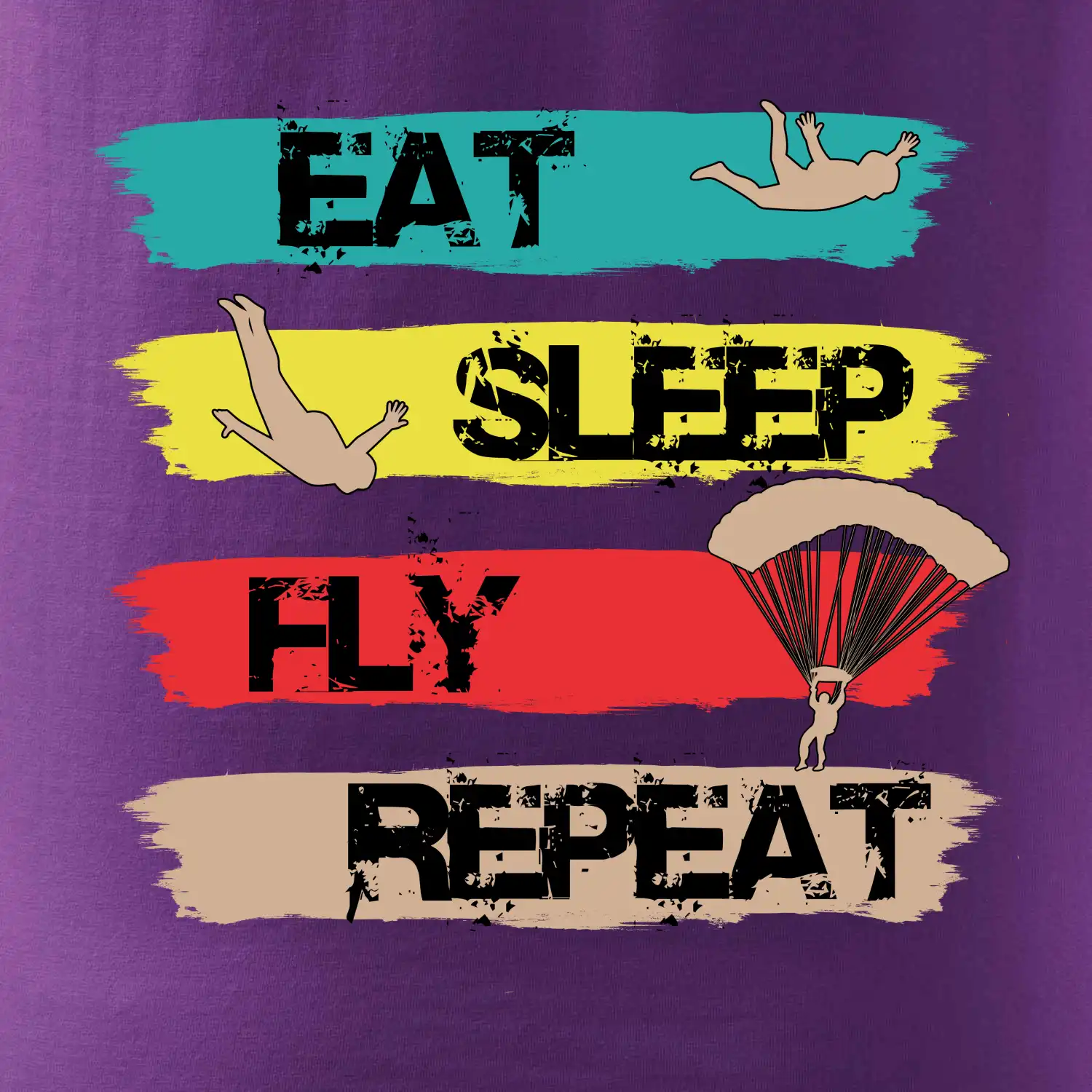 Eat Sleep Fly Repeat Paragliding