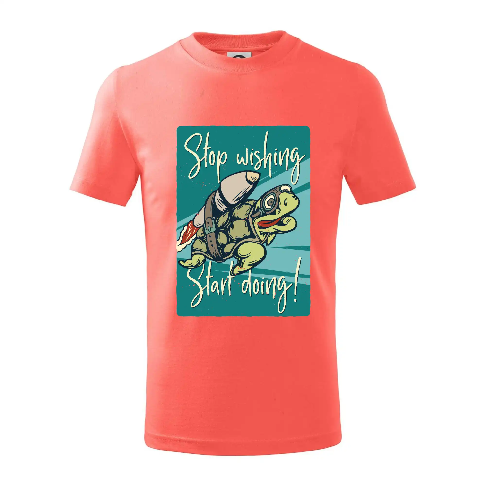 Stop wishing start doing želva