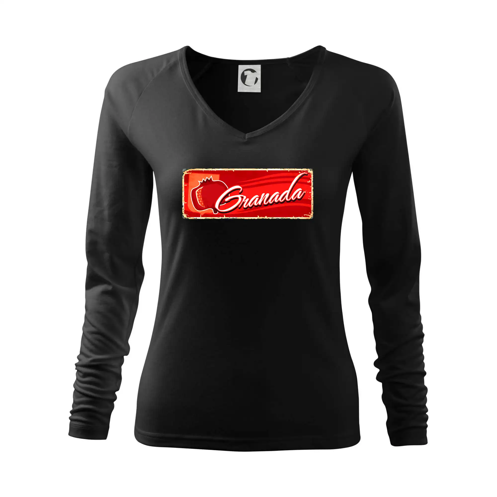 Ostatné mestá / miesta - Cedula stará Granada - Tričko dámske Elegance