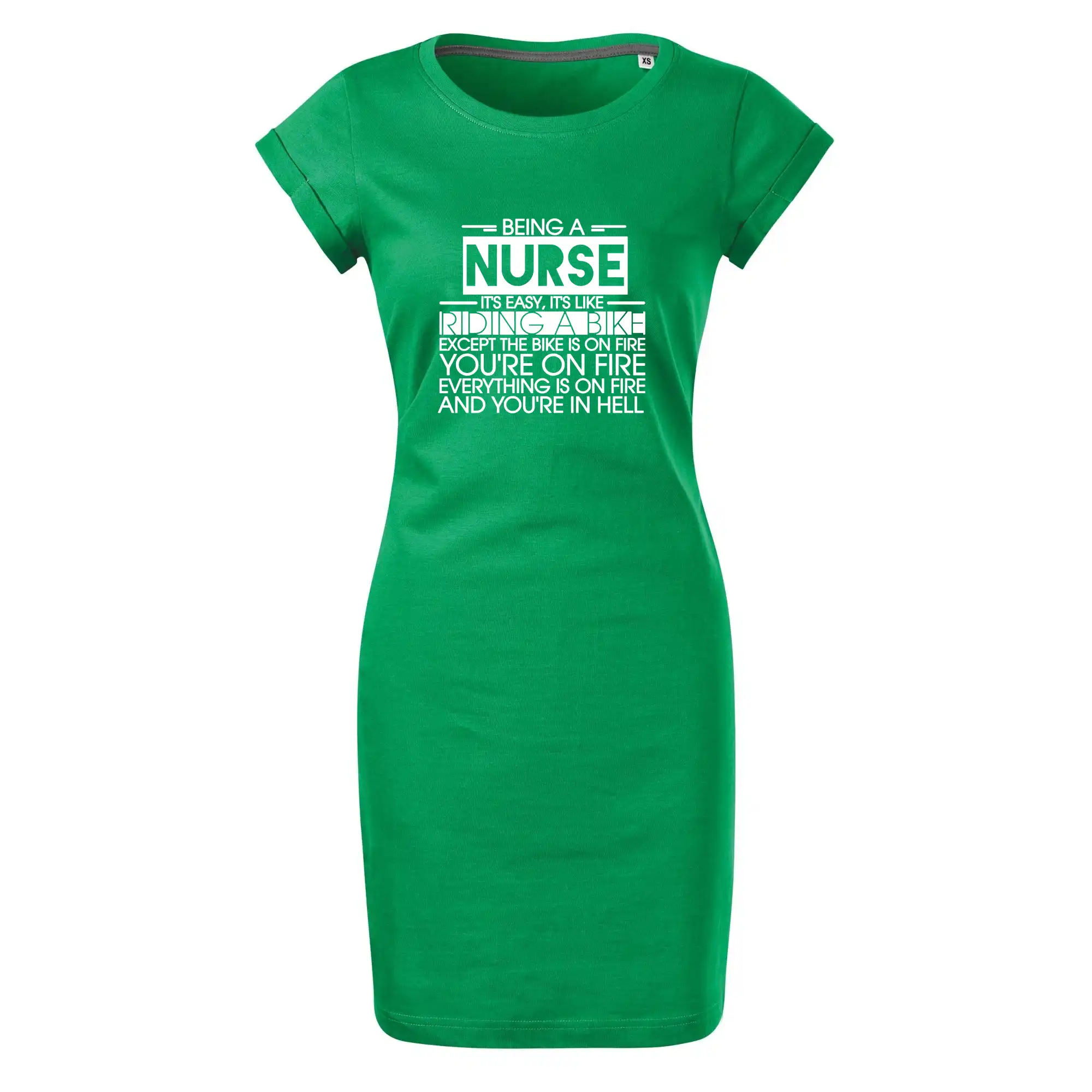 Being a nurse - bike