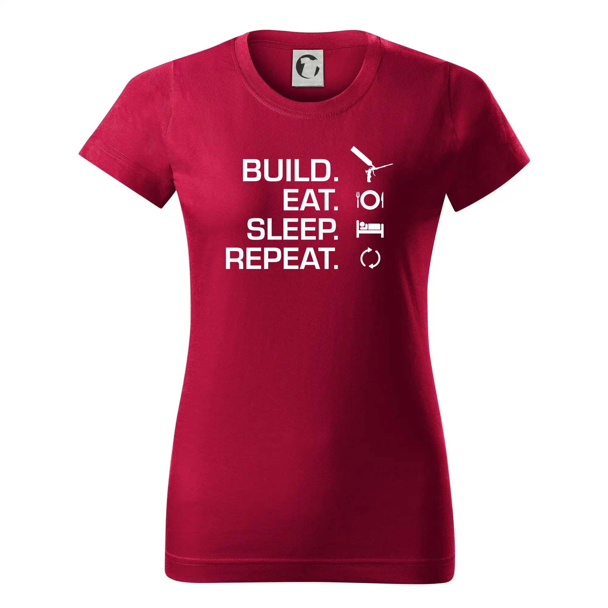 Build eat sleep repeat - montážní pěna