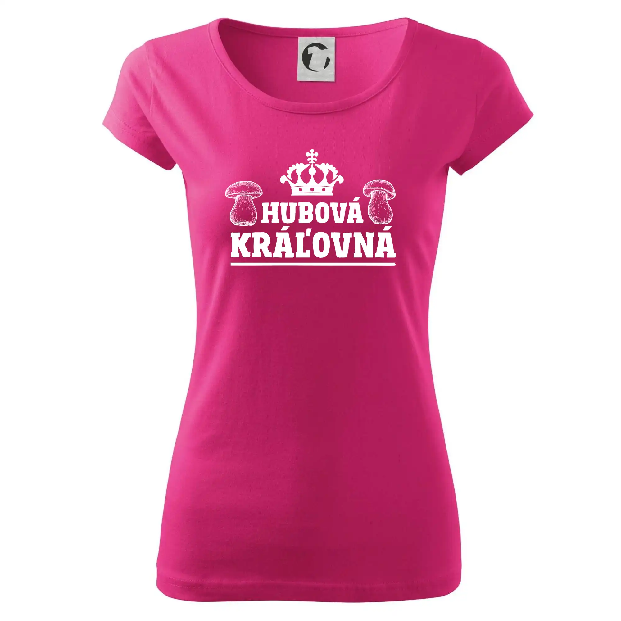 Tričká na chalupu - Hubová kráľovná - Dámske tričko Pure