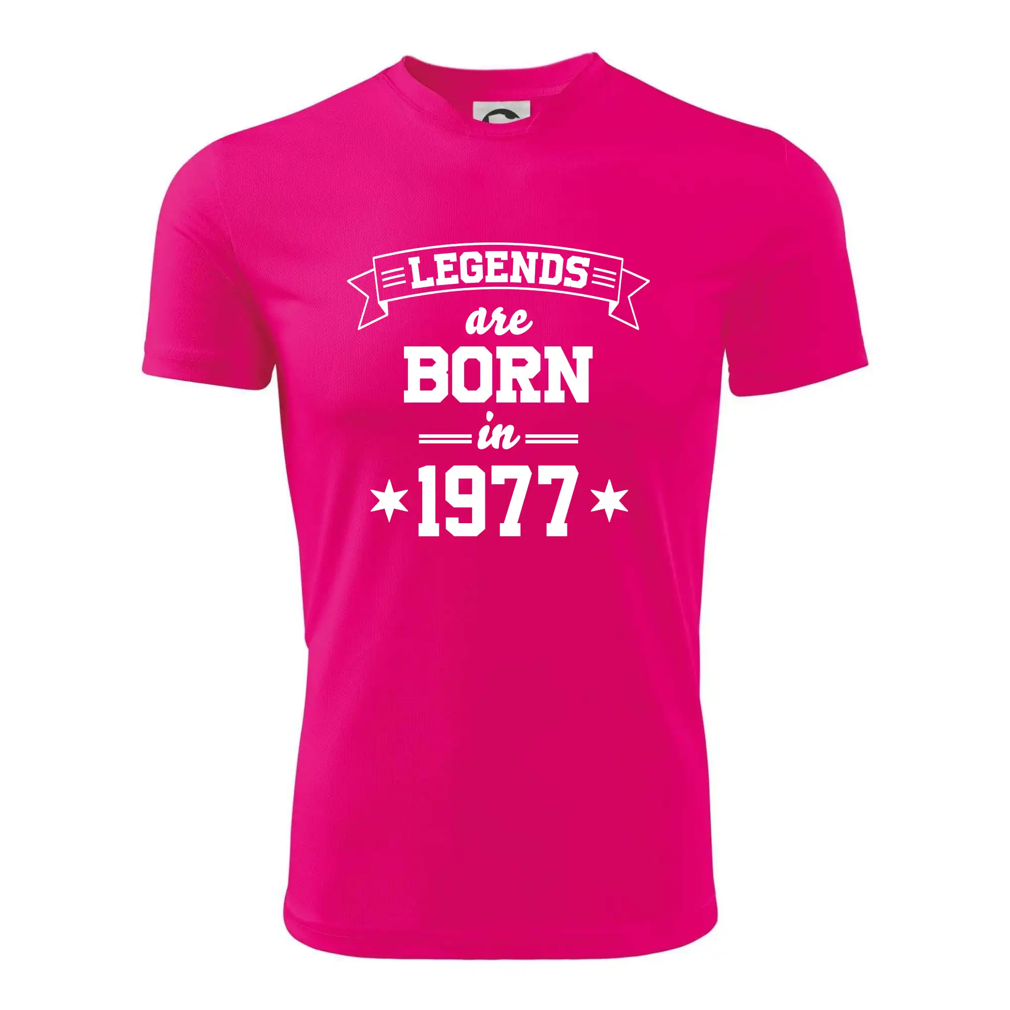 Trička s ročníkom 1977 - Legends are born in 1977 - Detské tričko športové