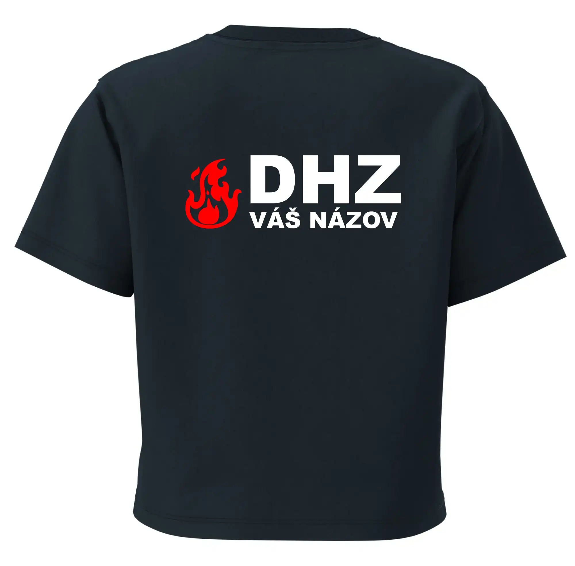 DHZ (oheň, firesport, názov sboru - vlastný nápis)