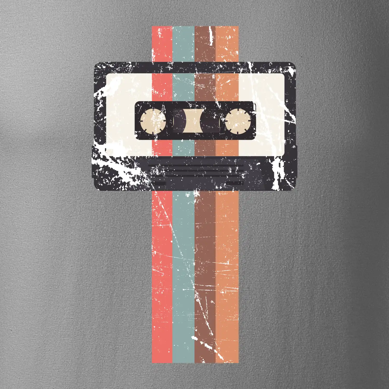 Retro kazeta - pruhy