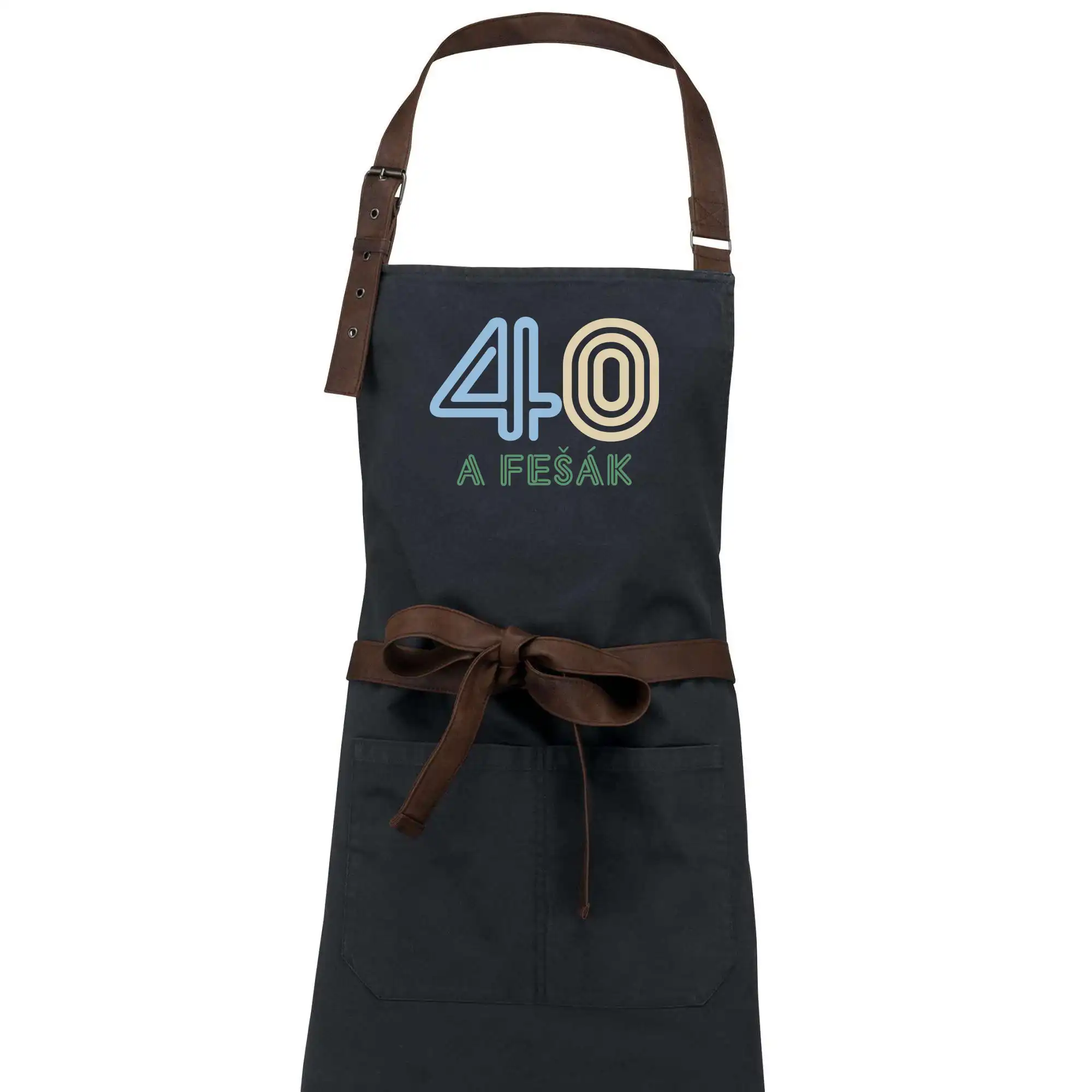 Tričko k štyridsiatke - 40 a fešák - Zástera Vintage