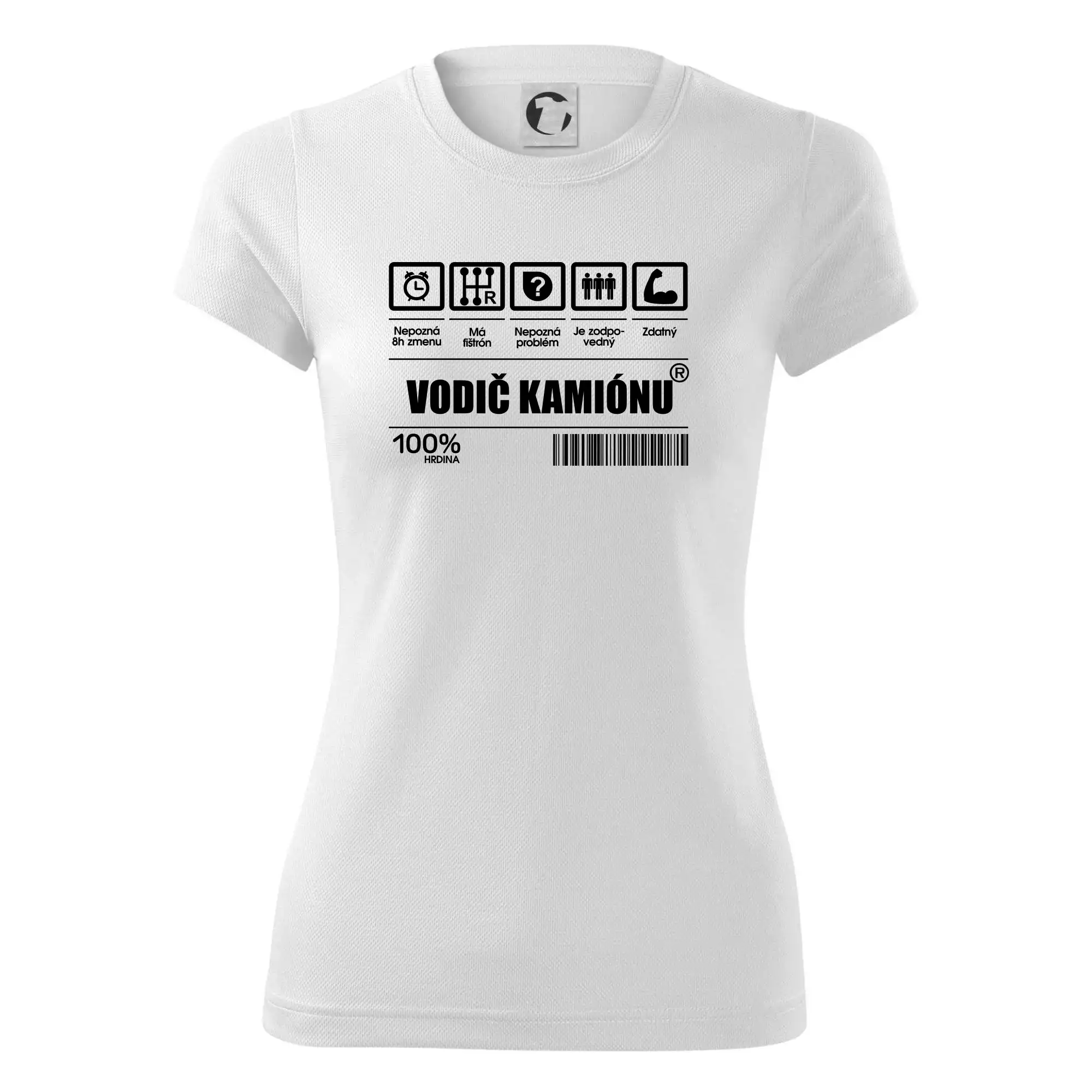 Čiarový kód - Vodič kamionu