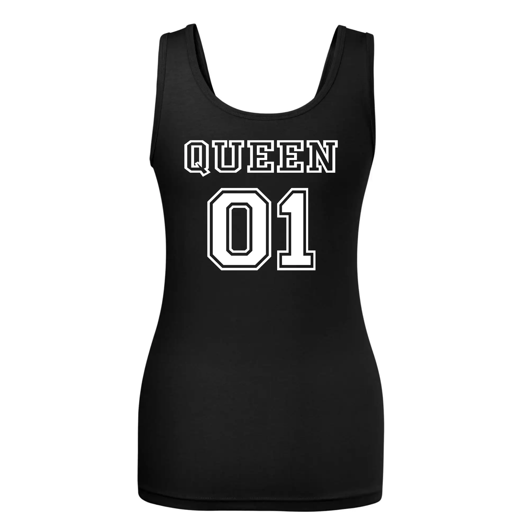 King - Queen - 01 dres (čiernobiela)