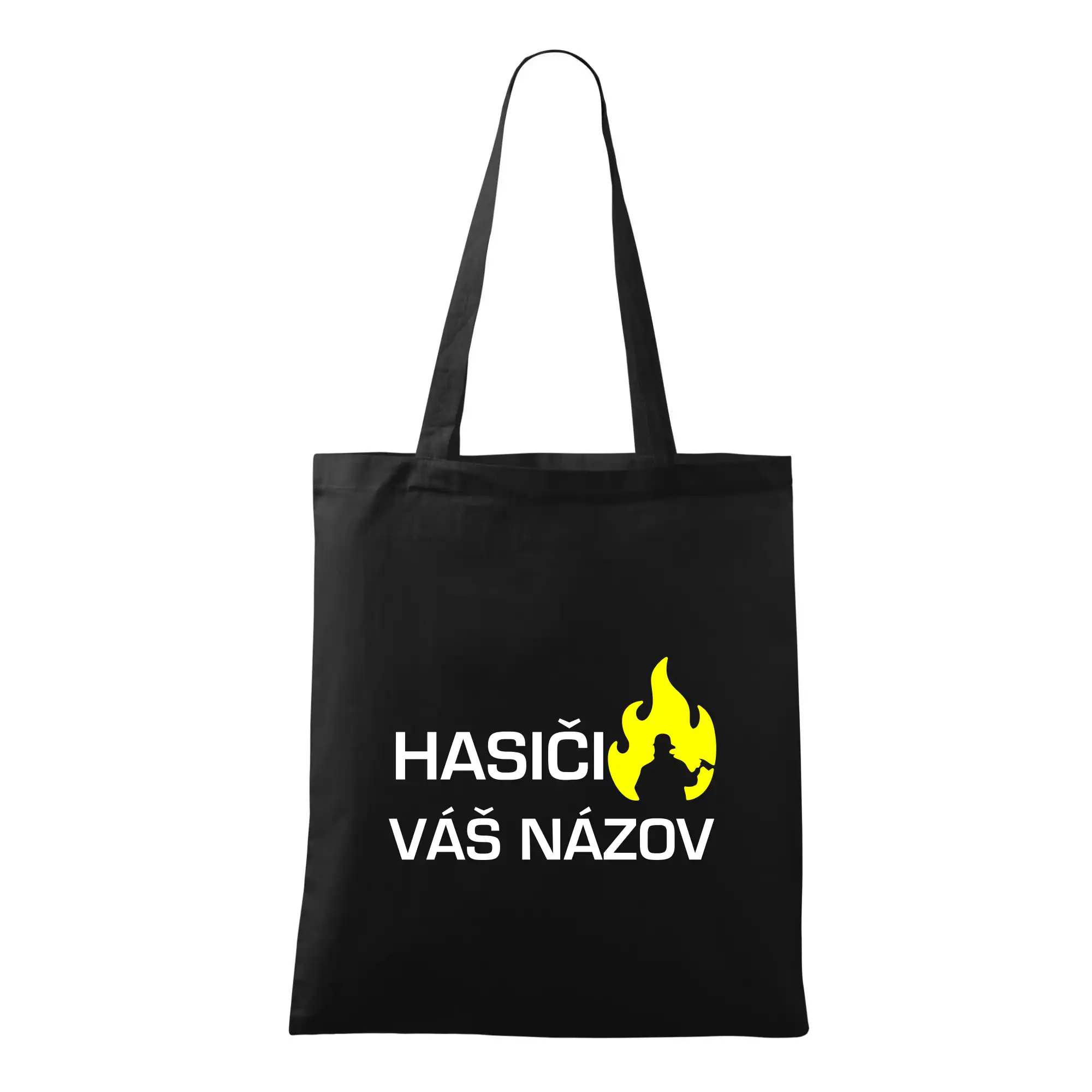 Hasiči - Váš názov - FLUO + Reflexná potlač