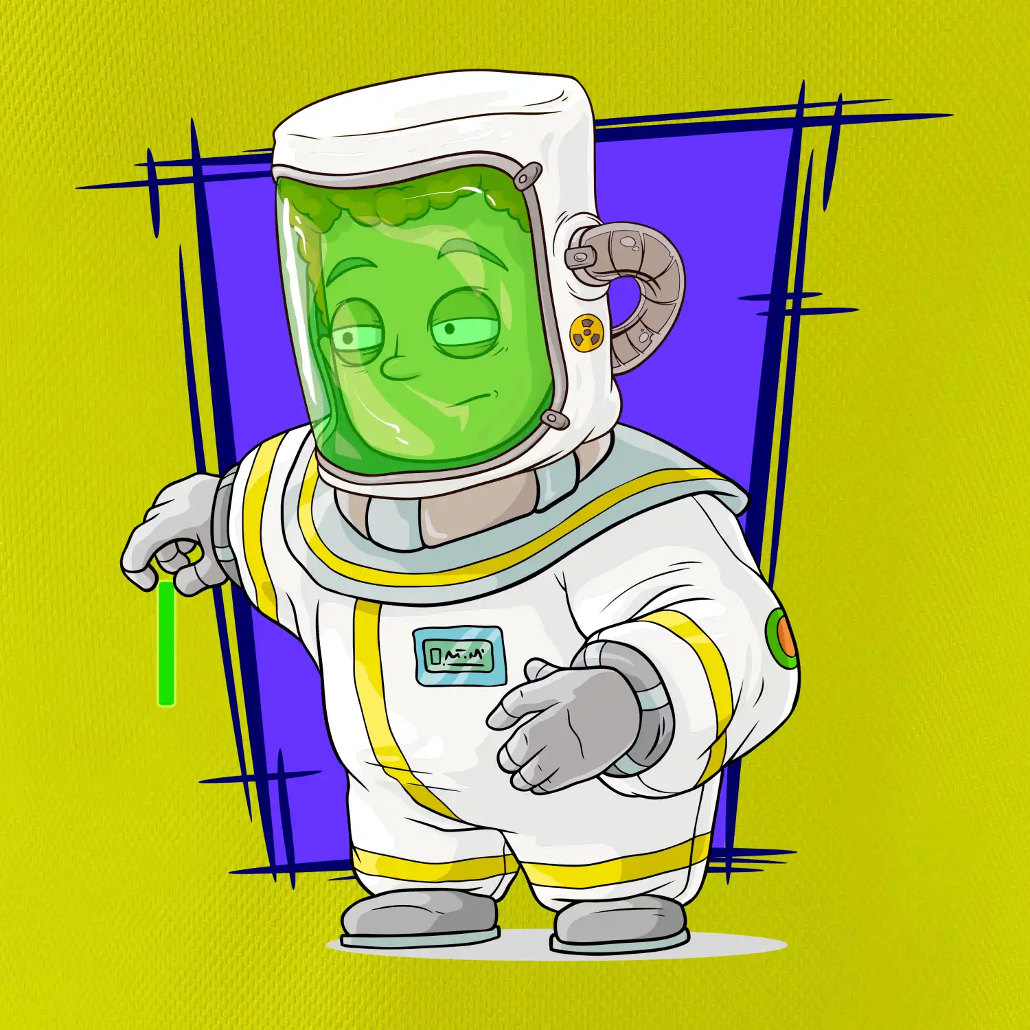 Vesmírný voják tmavě modrý