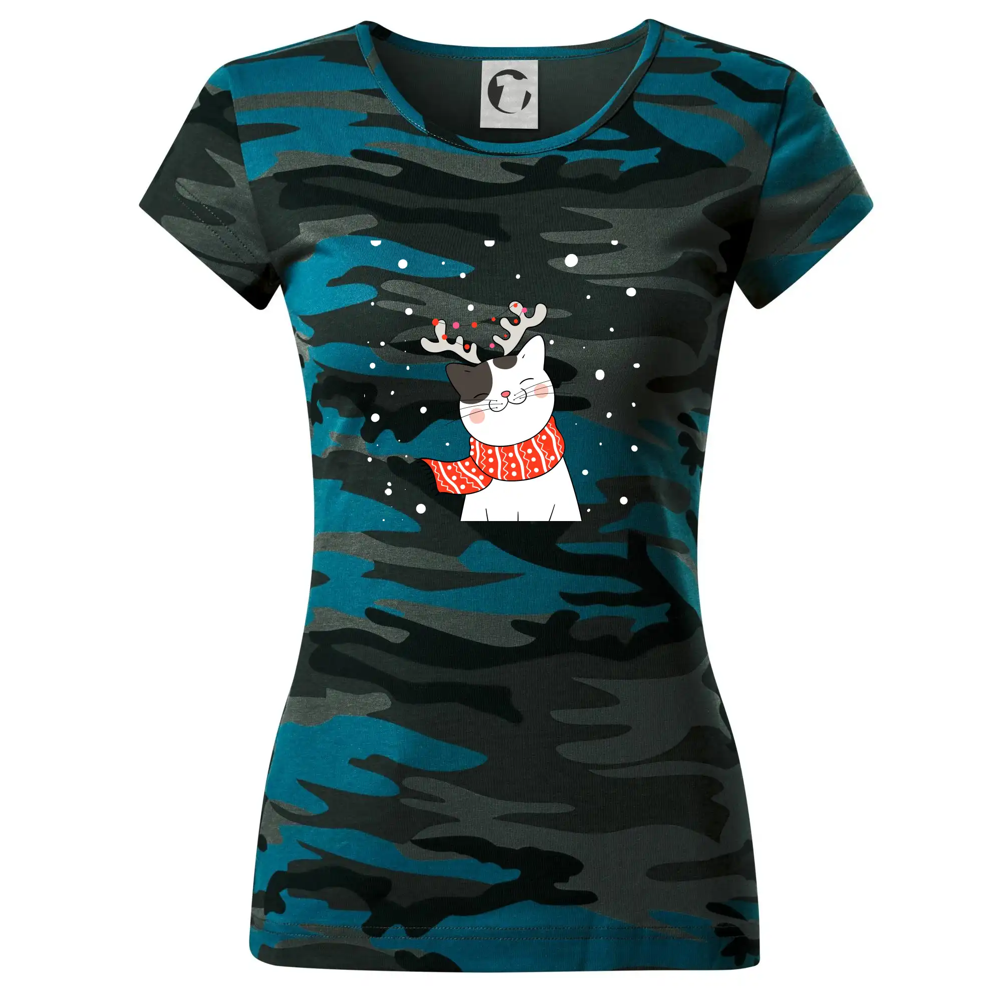 Kočka se sobími rohy