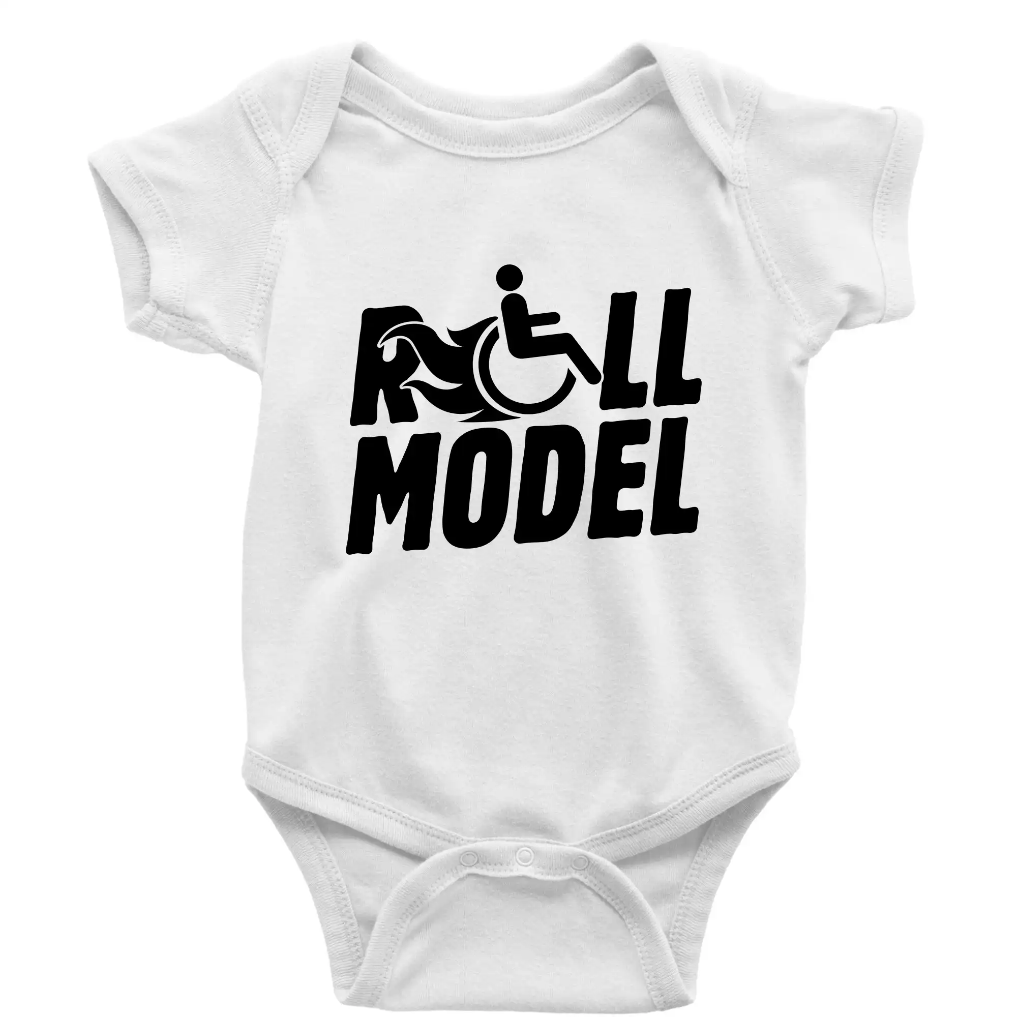 Roll model - Body dojčenské s krátkym rukávom