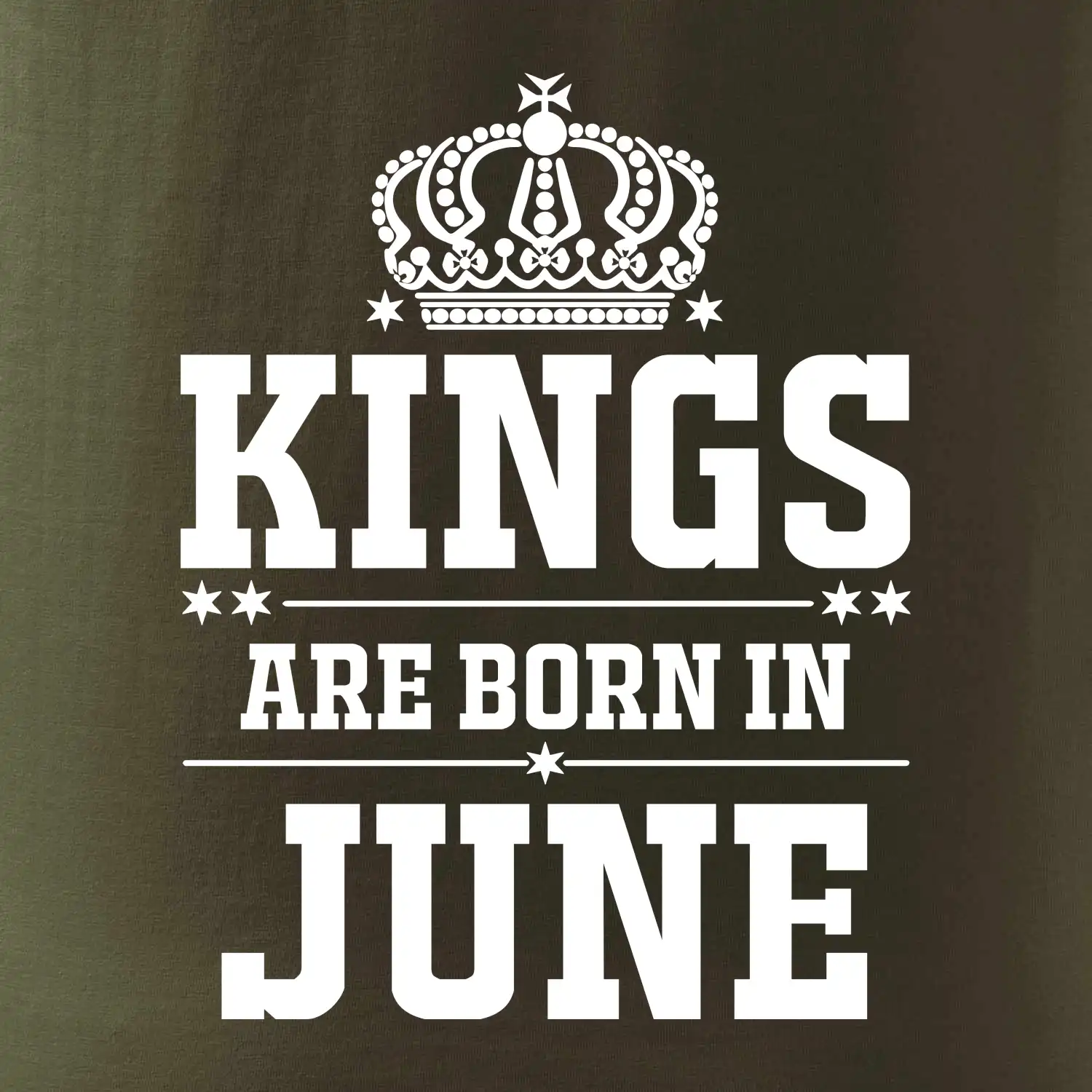 Kings are born in June
