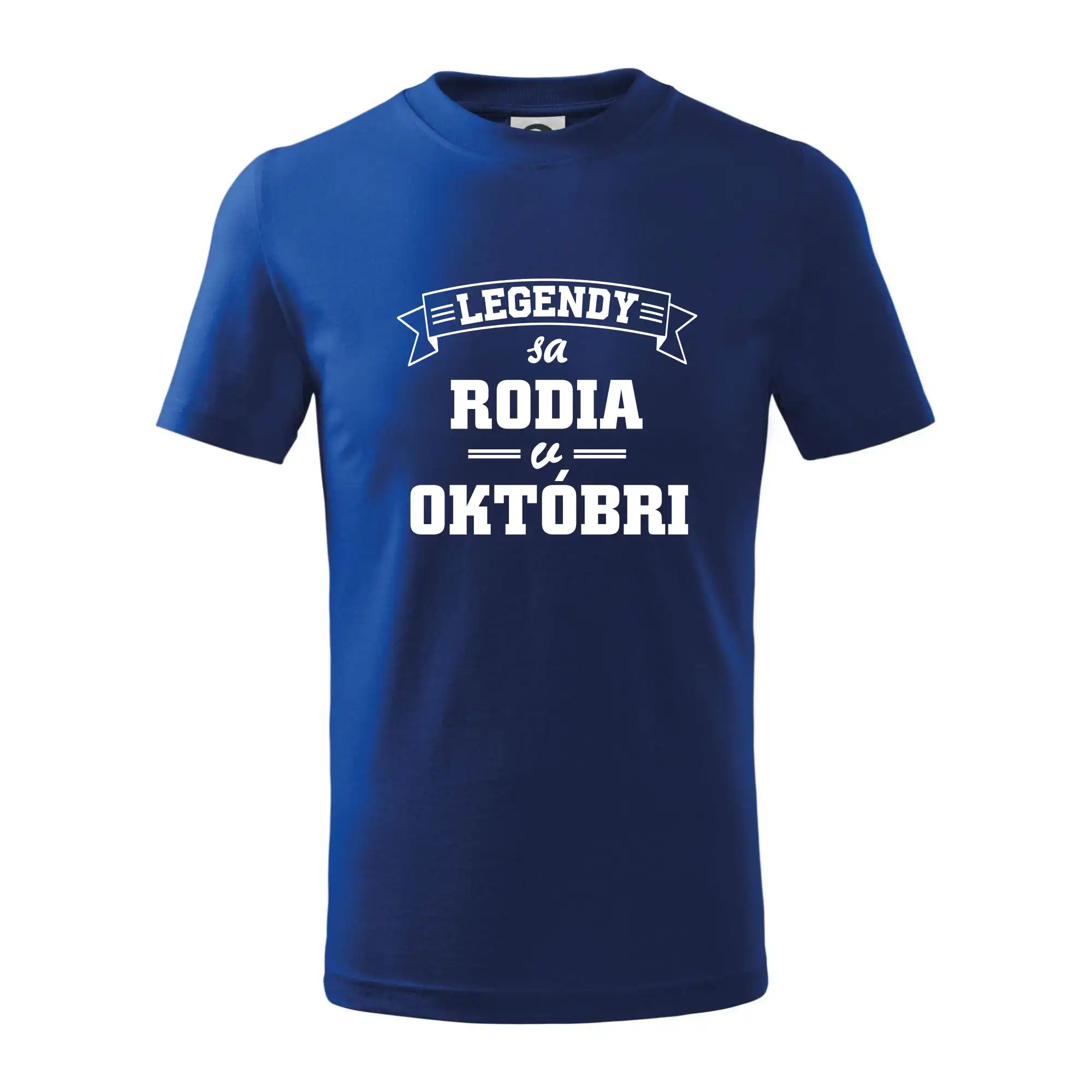 Tričká pre narodených v októbri - Legendy sa rodia v októbri - Tričko detské bavlnené