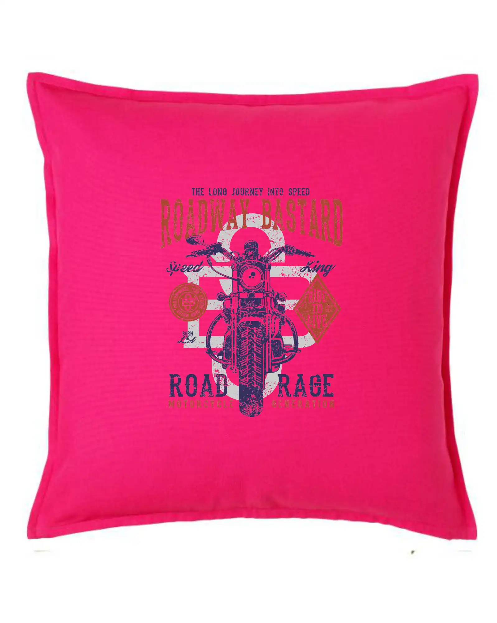Tričká pre motorkárov¨ - Roadway Bastard - Vankúš 50x50