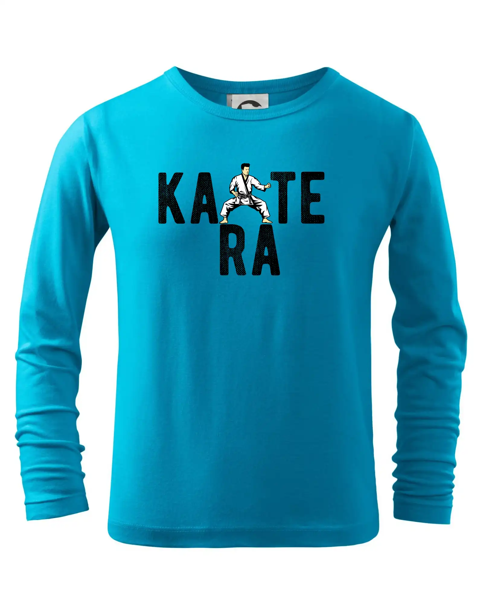 Tričká Karate - Karate bojovník - Tričko detské Long Sleeve