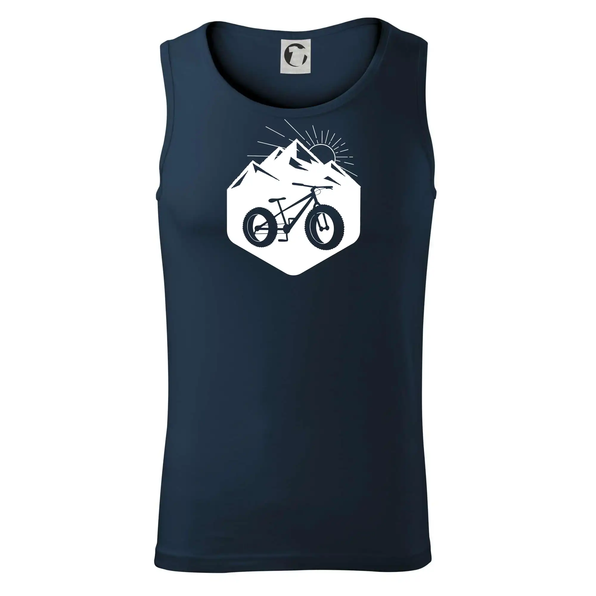 Tričko ako darček pre cyklistu - Fatbike hory - Tielko pánske Core