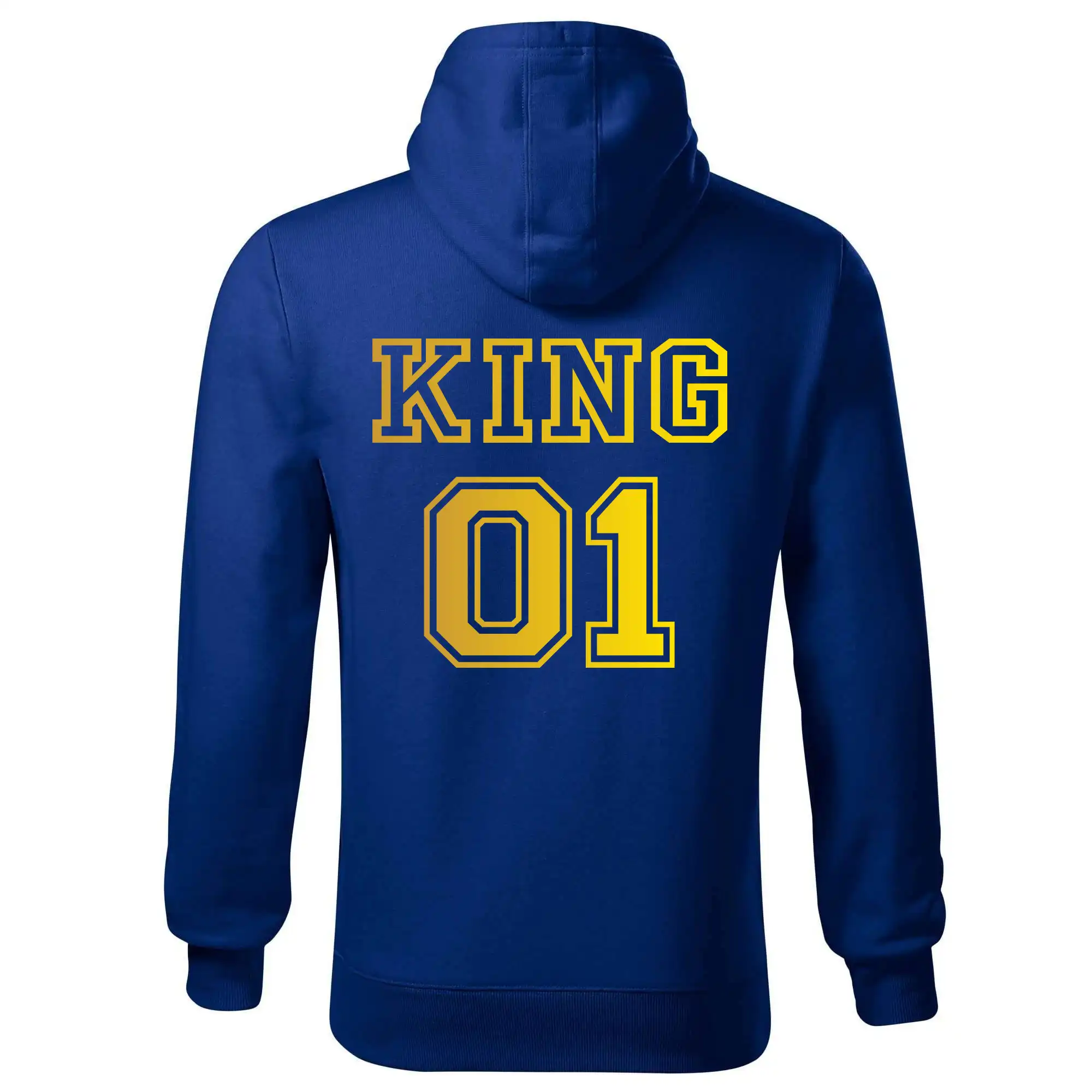 King - Queen - 01 dres - zlatá potlač