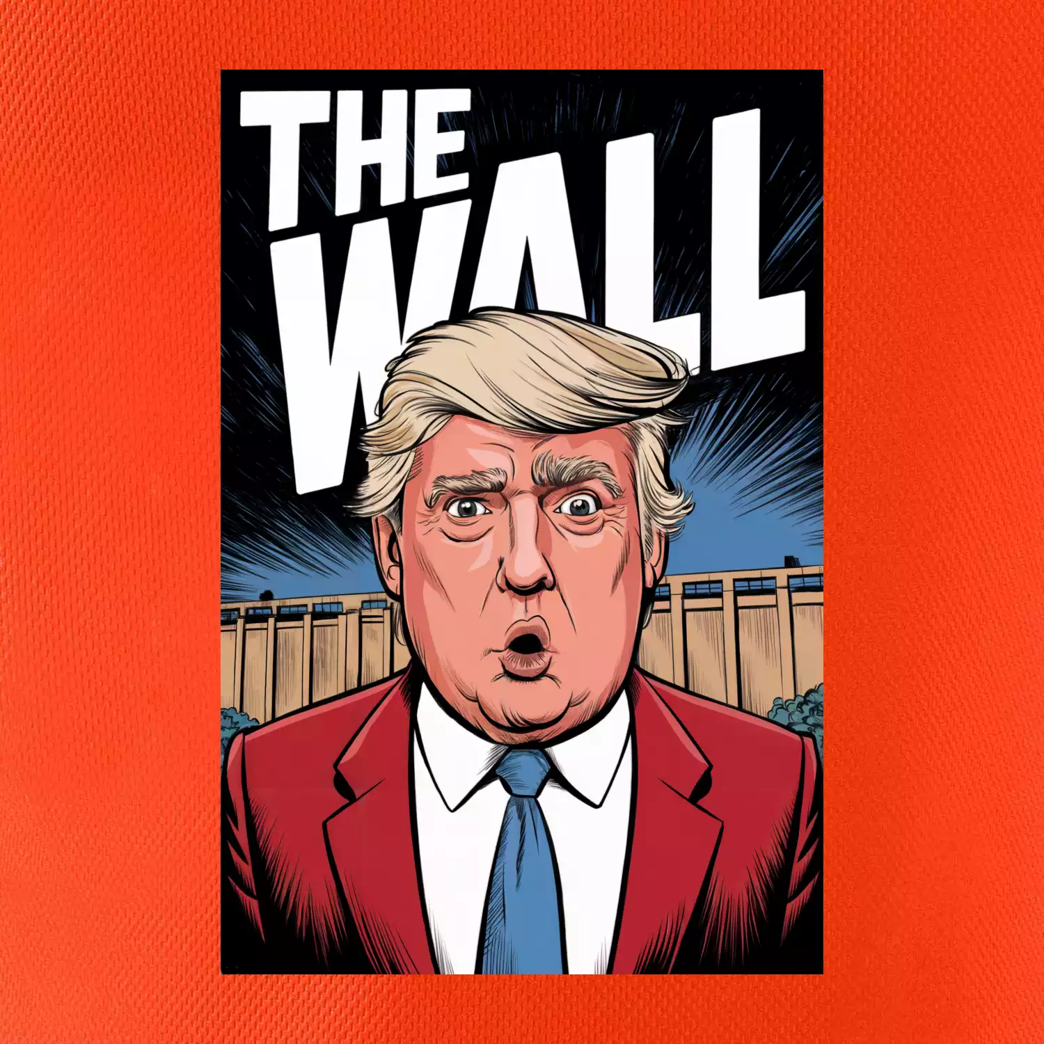 The wall Trump