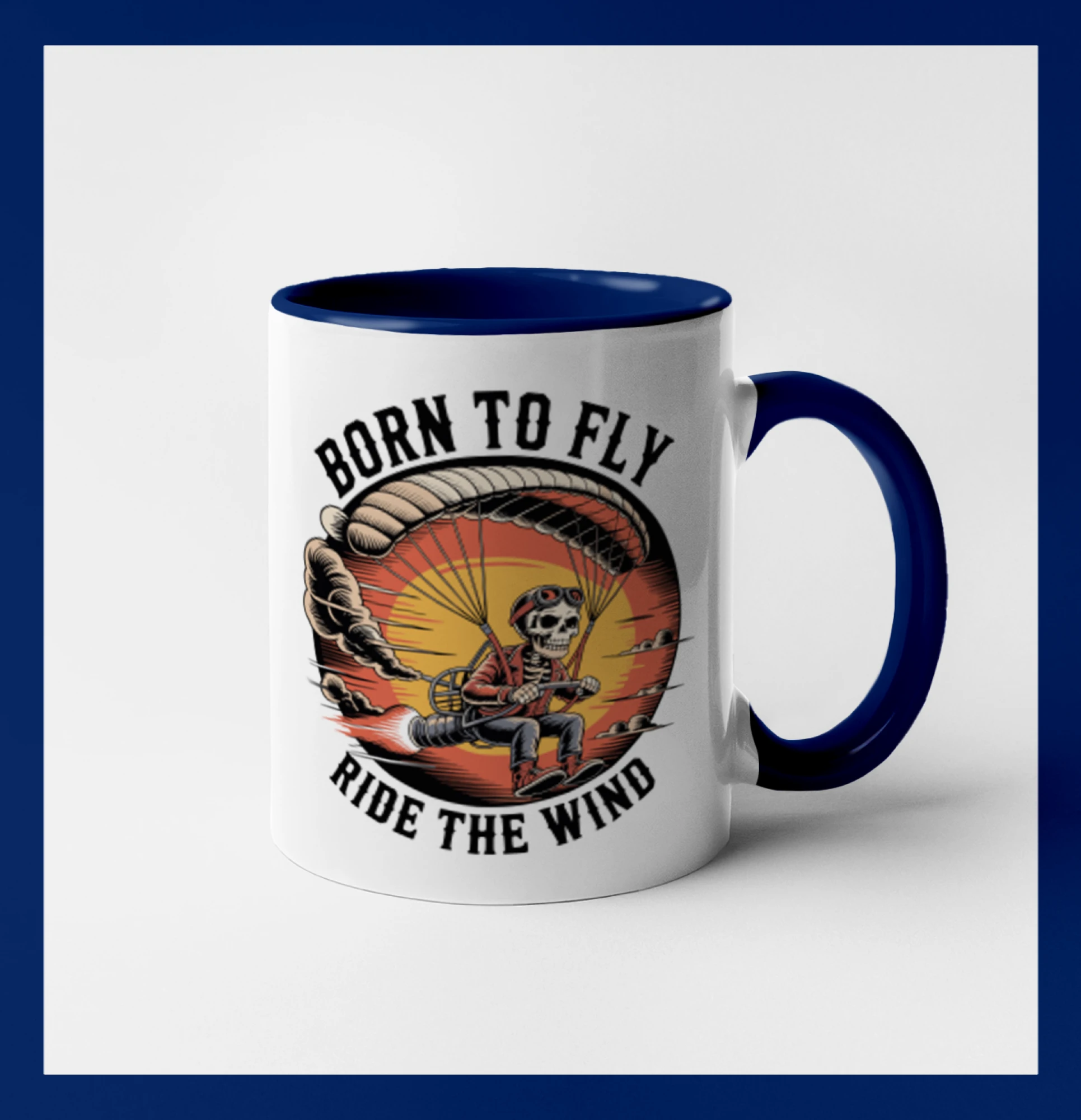 Paraglide BORN TO FLY RIDE THE WIN