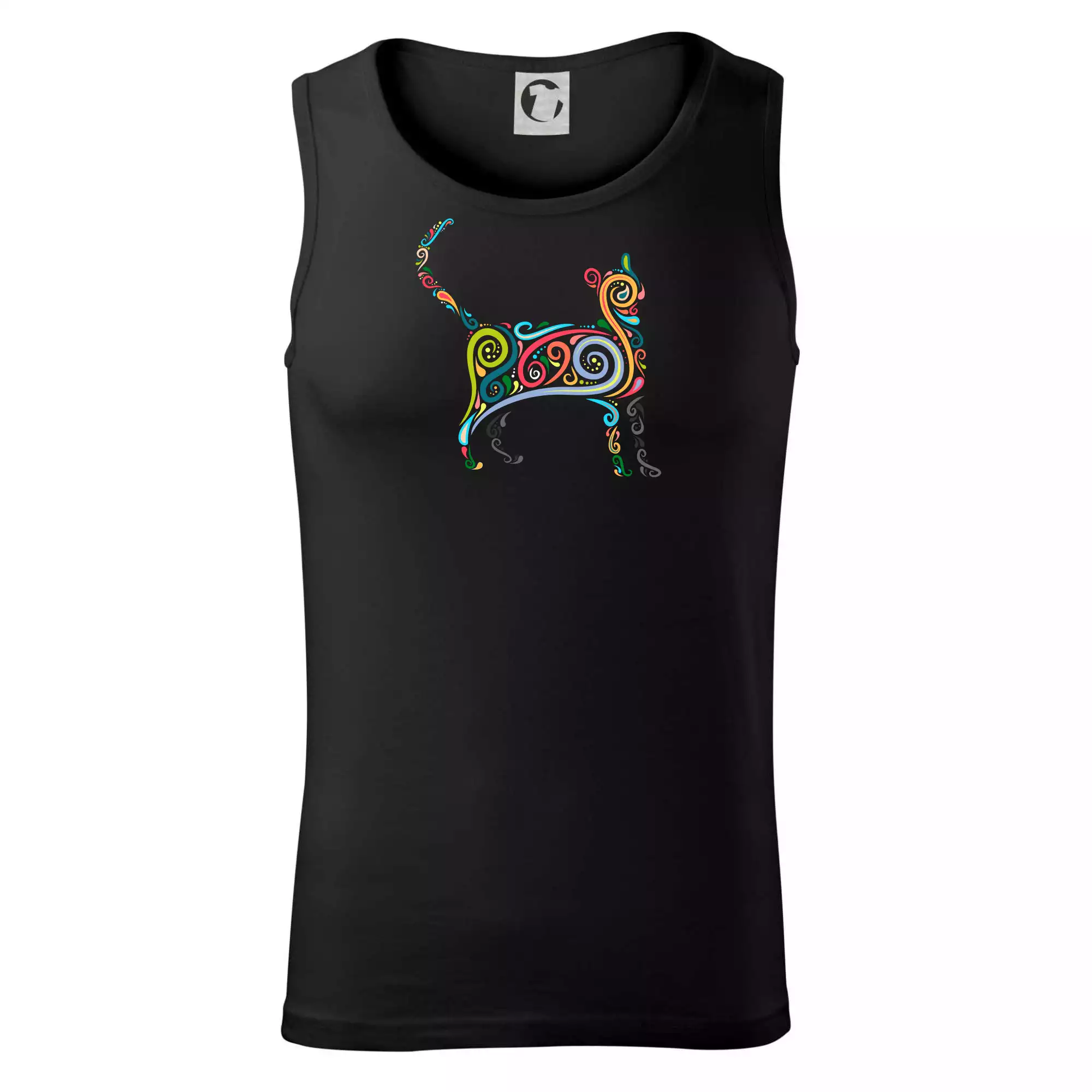 Kočka barevné křivky